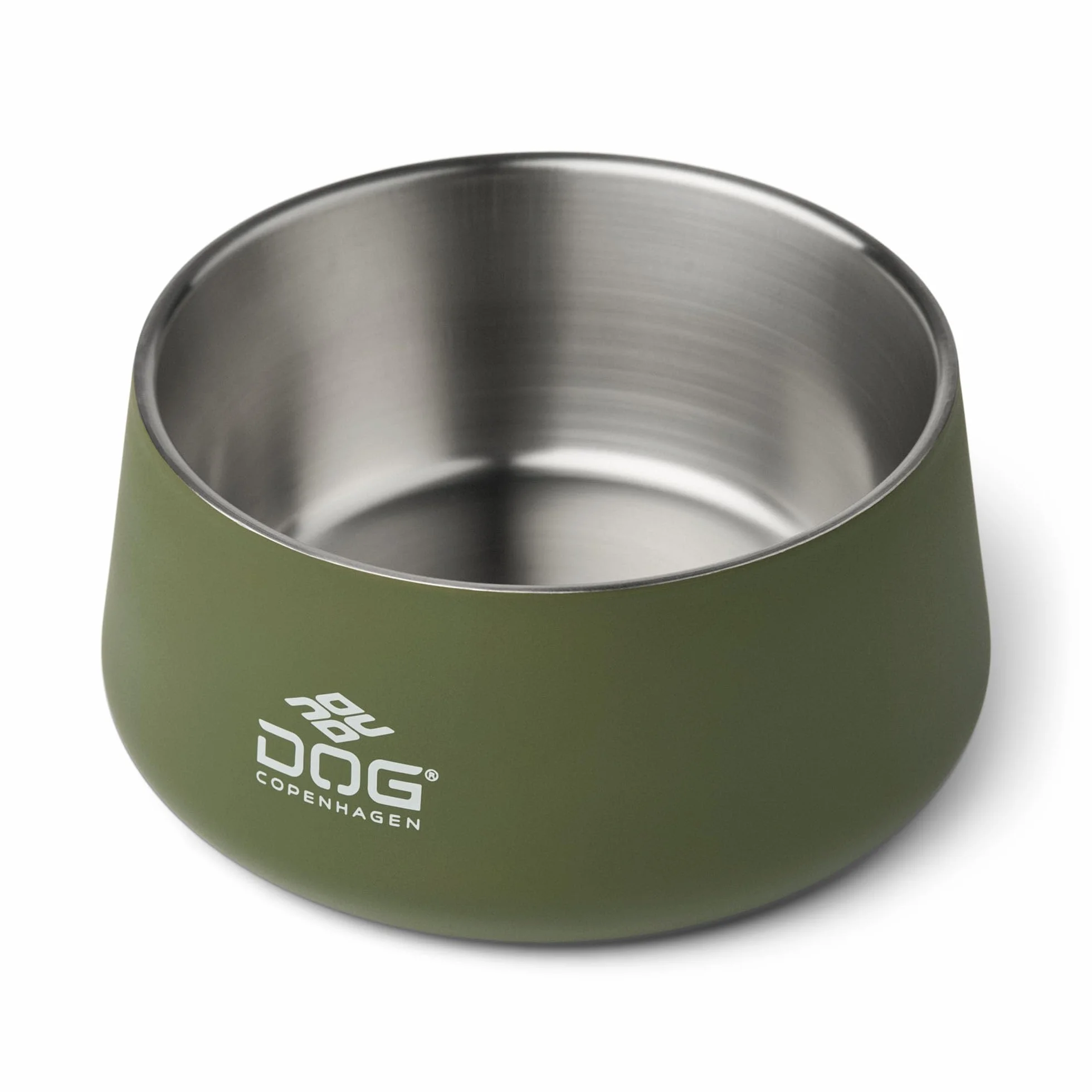 DOG Copenhagen Vega Bowl miska dla psa stal nierdzewna M/L zielony wyścigowy