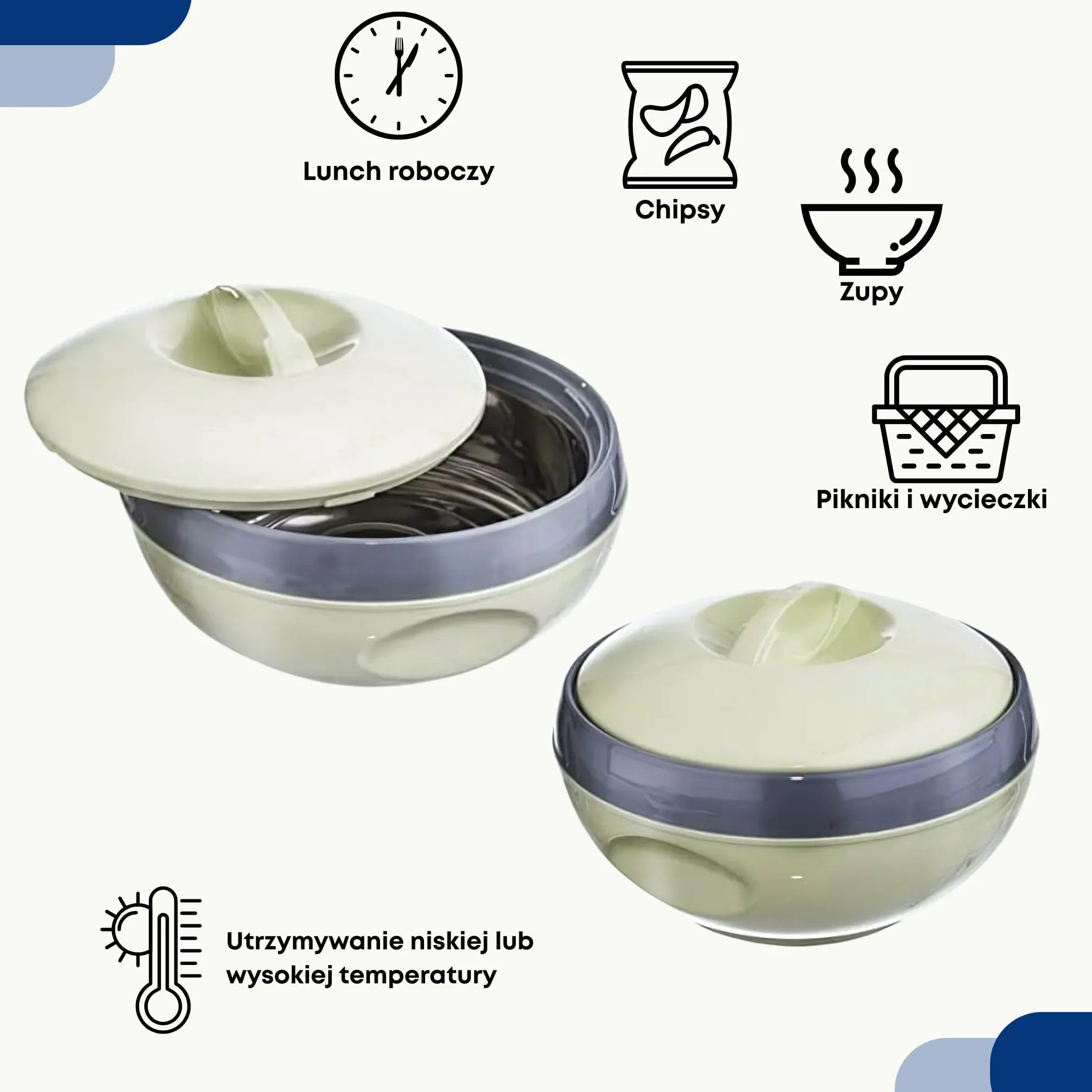 orion group Rynna do zupy/naczynie izolacyjne w różnych Rozmiary – model Venus, 3,5l