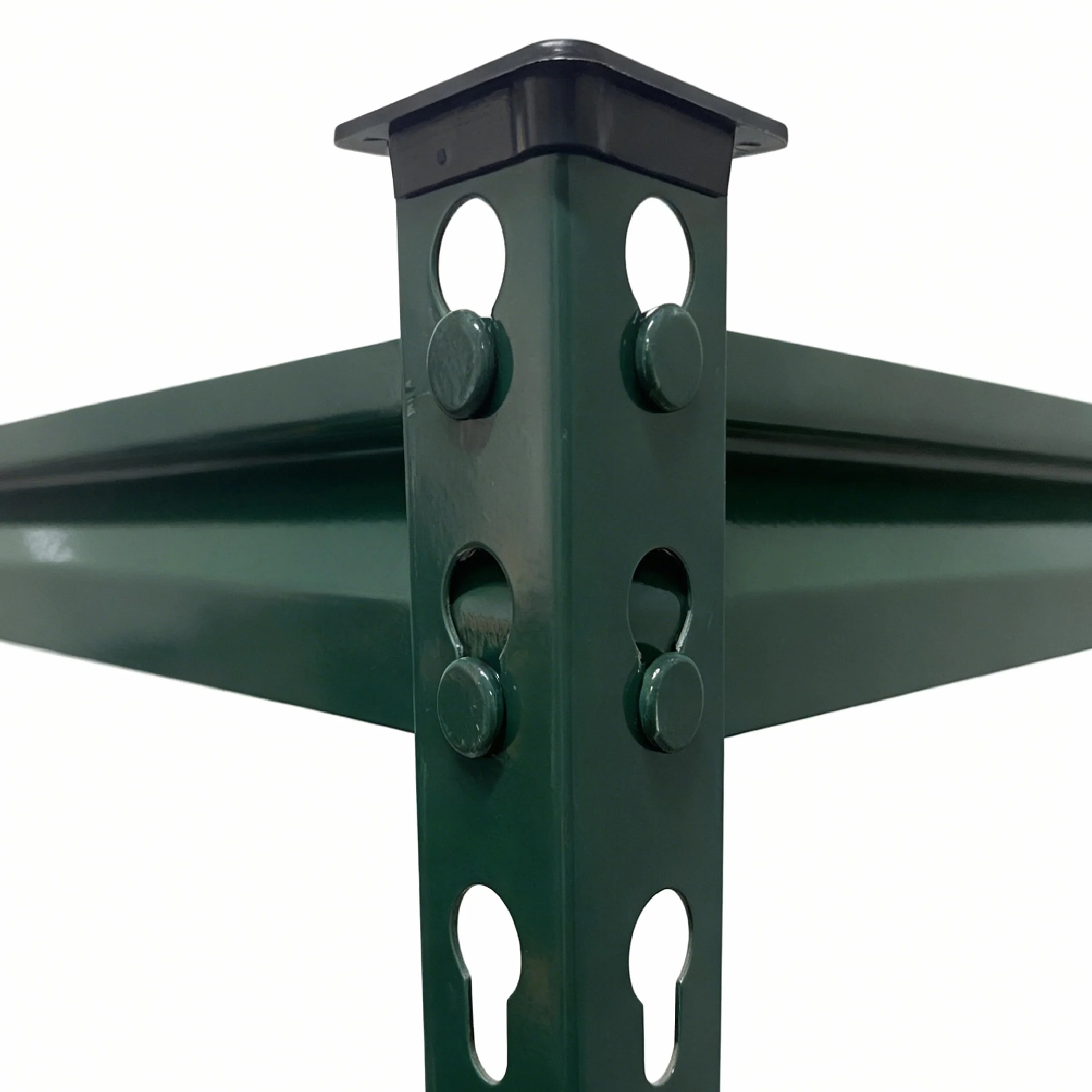 Relaxdays Kompostownik metalowy, biokompostownik ogrodowy, wys. x szer. x gł.: 90 x 90 x 90 cm, 729 l, kompostownik liściasty, podpórki, stal, zielony