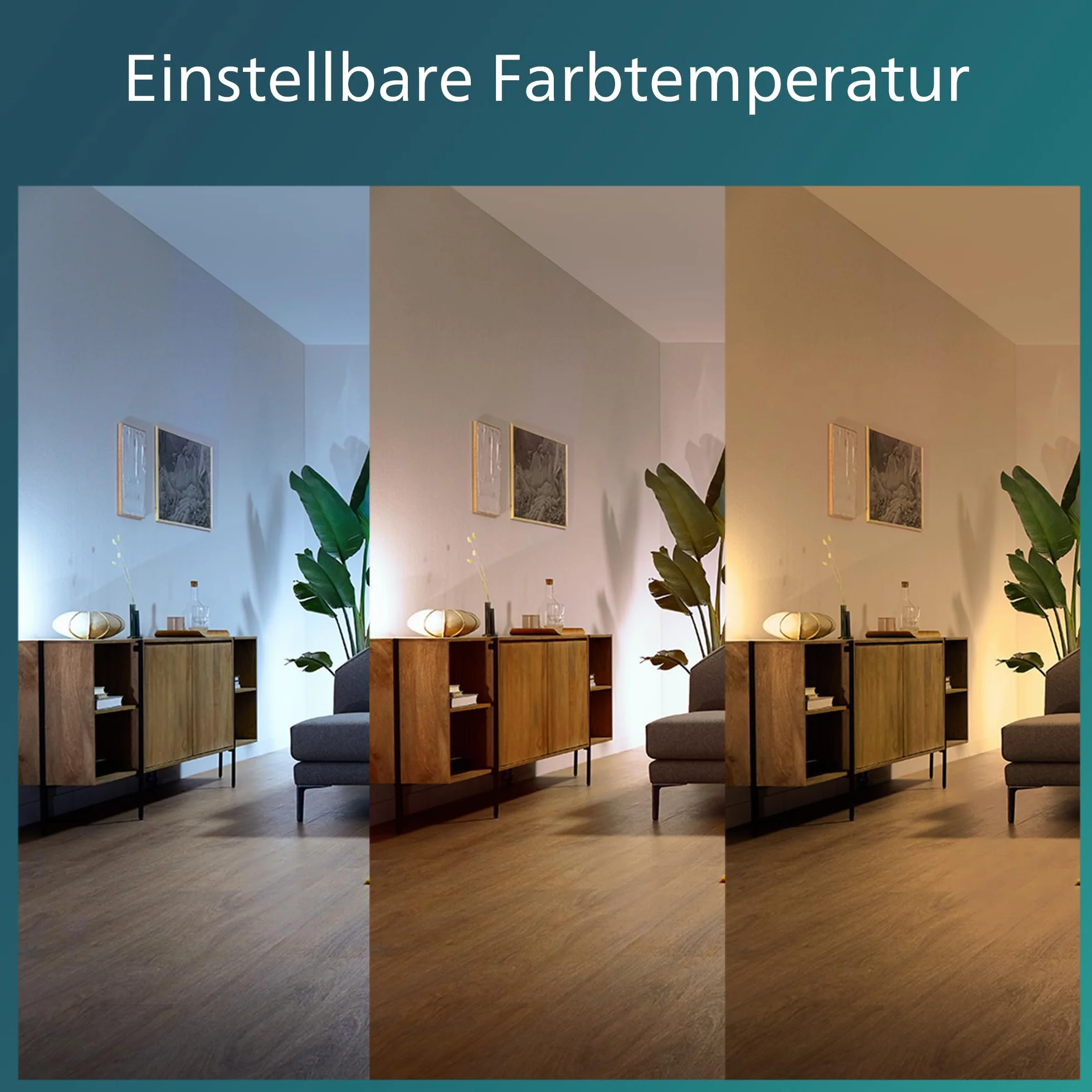 PHILIPS LED Bliss 28W Wentylator Sufitowy 35W, 2700K-4000K-5500K, w Zestawie z Pilotem, Czarny
