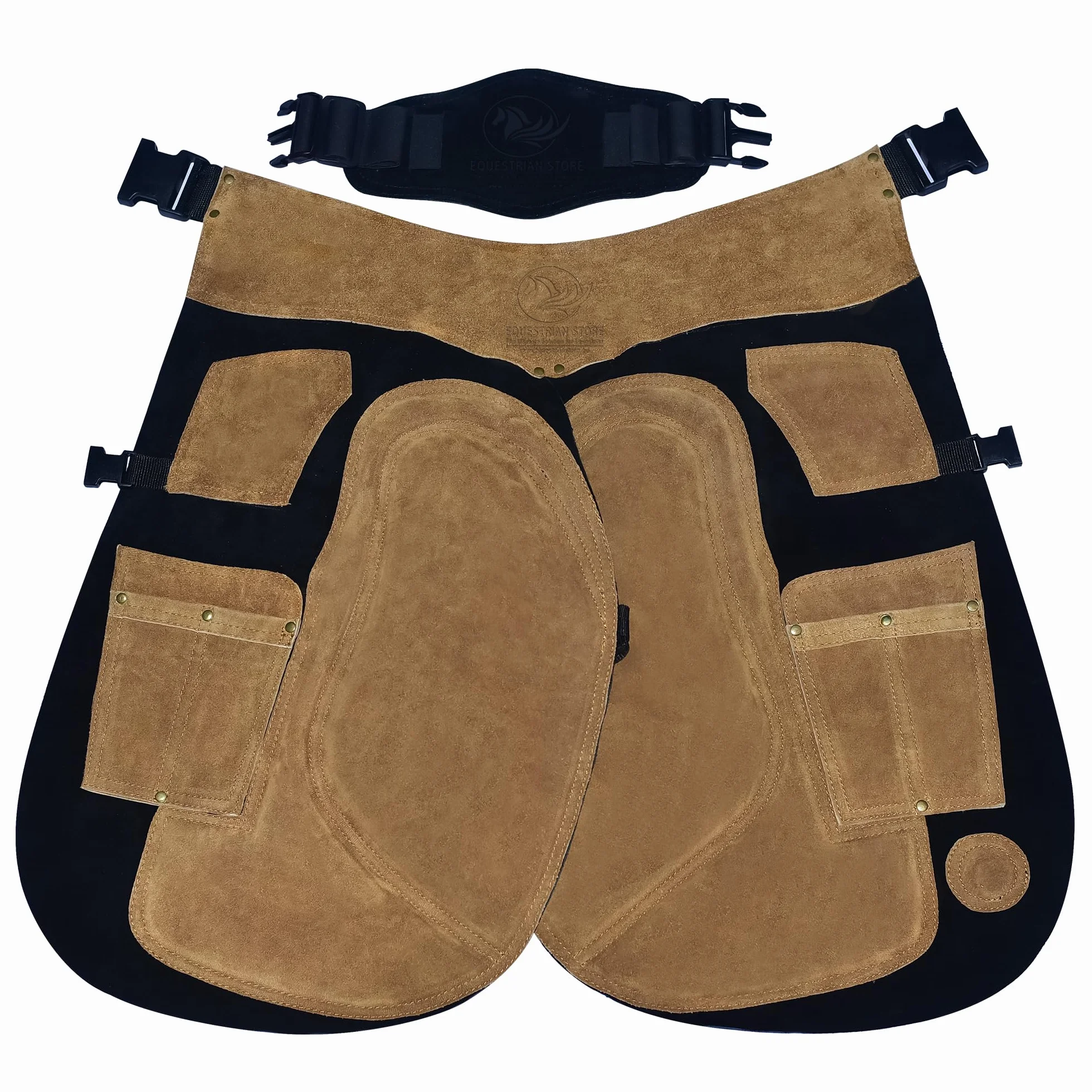 Blacksmith Apron Premium Full Grain Leather Genuine Suede 59 cm 65 cm 70 cm 75 cm