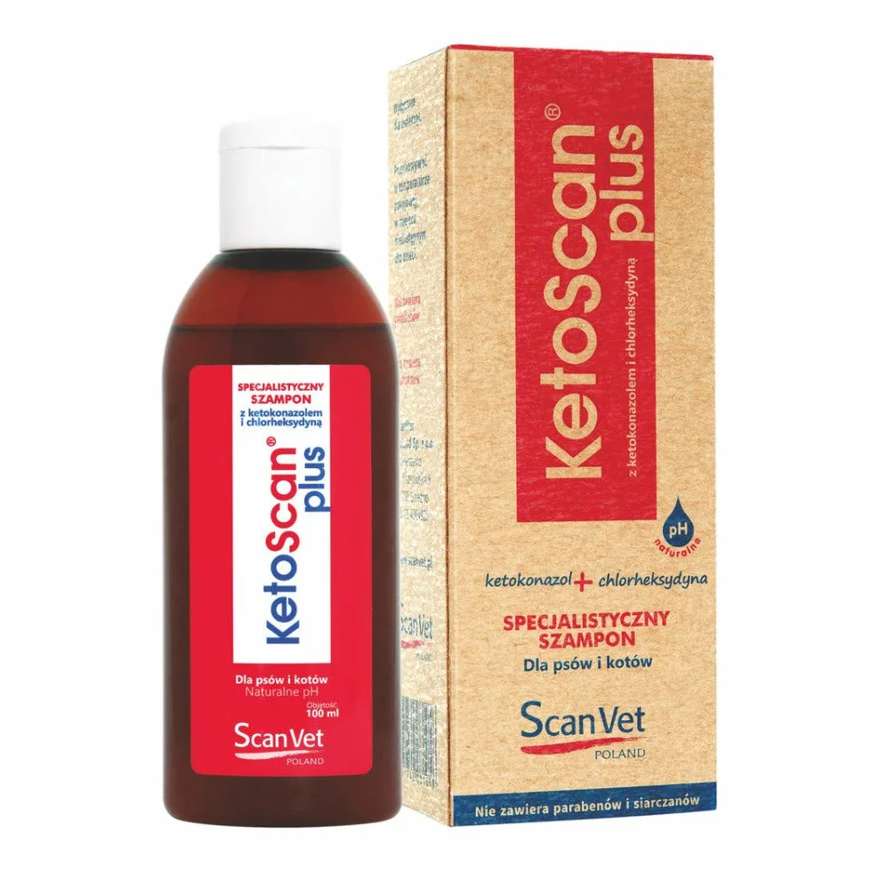 KETOSCAN PLUS 100 ML na grzybice bakterie