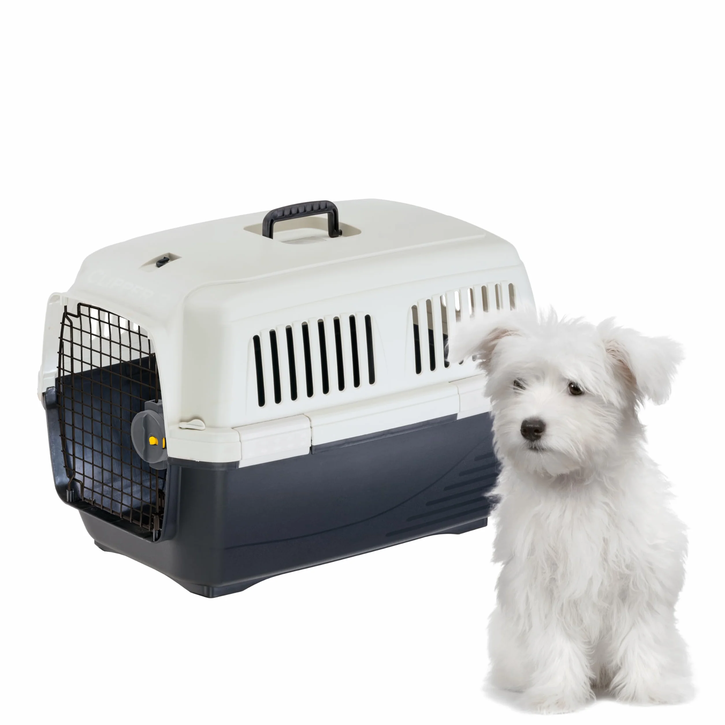 Ferplast Transporter Cat CLIPPER 3 IATA dla małych psów i kotów max 15 kg 57 x 37 x h 36 cm stalowe drzwi