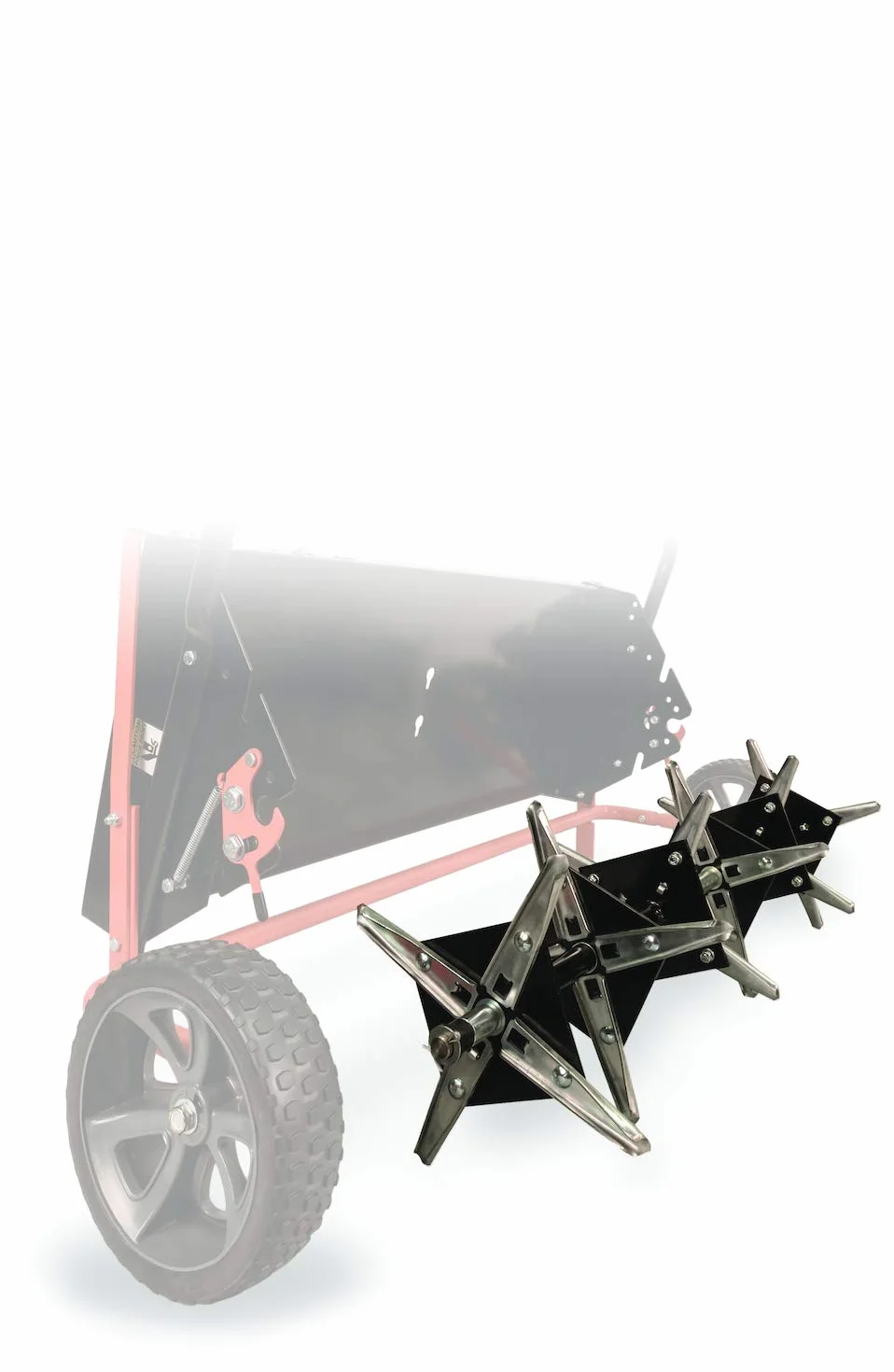 Agri-Fab AG45-0474 Aerator rdzeniowy SmartLink o szerokości roboczej 107 cm - czarny