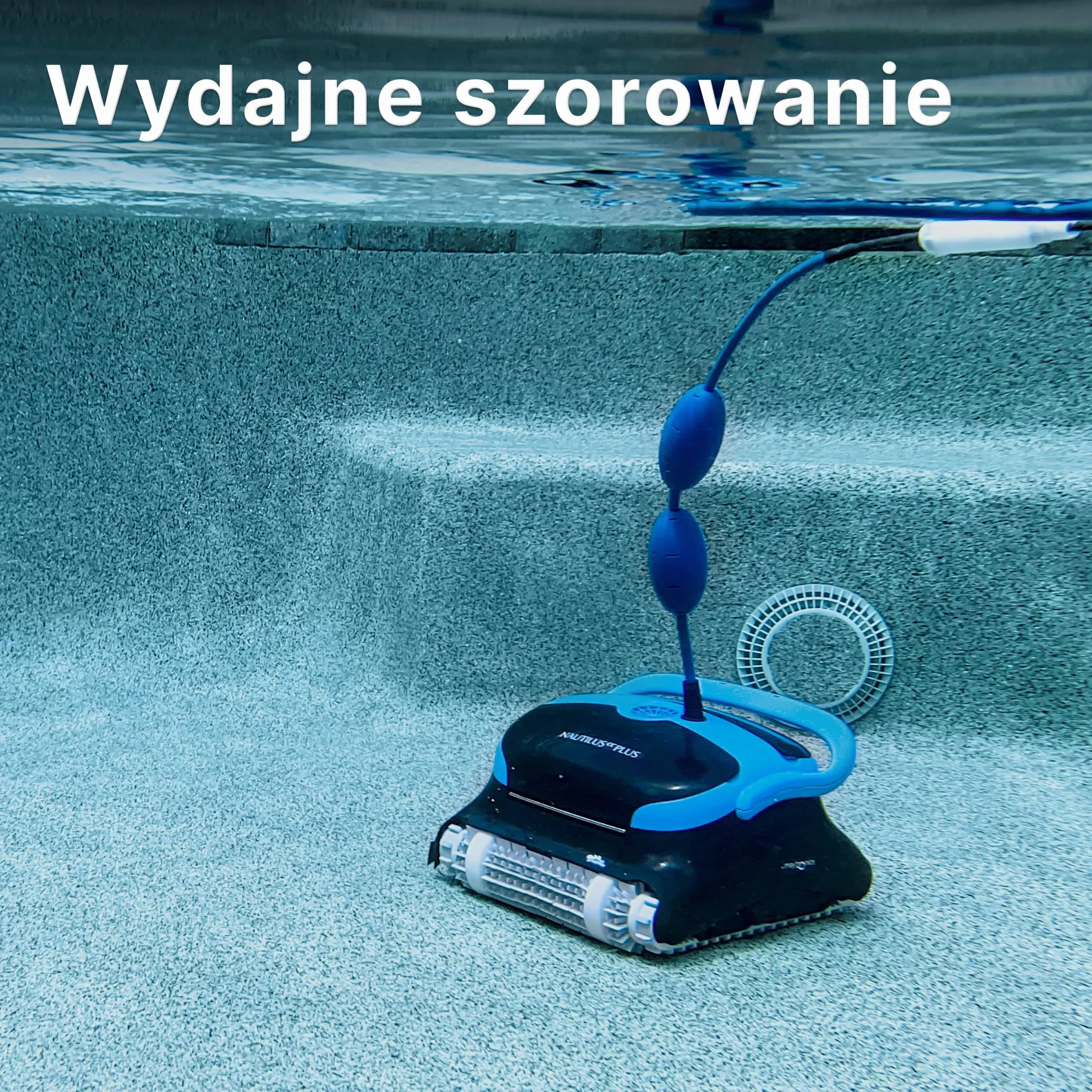 Dolphin Nautilus CC Plus Automatyczny robot czyszczący do basenów z kablem - czyszczenie podłóg i ścian - ultradrobna filtracja, baseny naziemne do 12 m, pielęgnacja wody