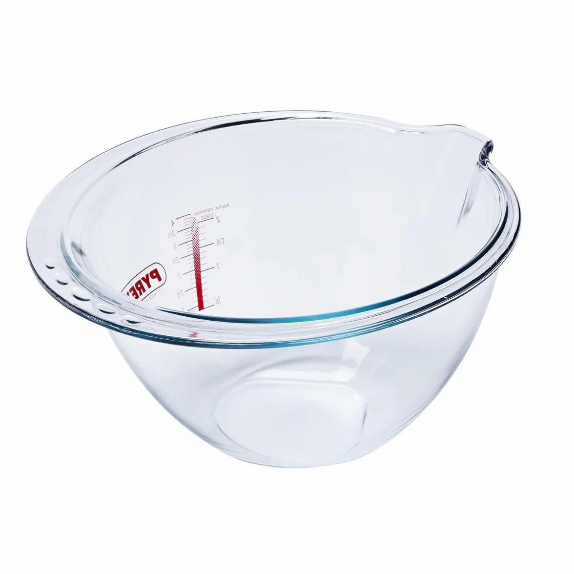 Pyrex 8021705 Jatte Expert Bowl pojemność 4L2 – 8021705, szkło, przezroczysta, 28 cm