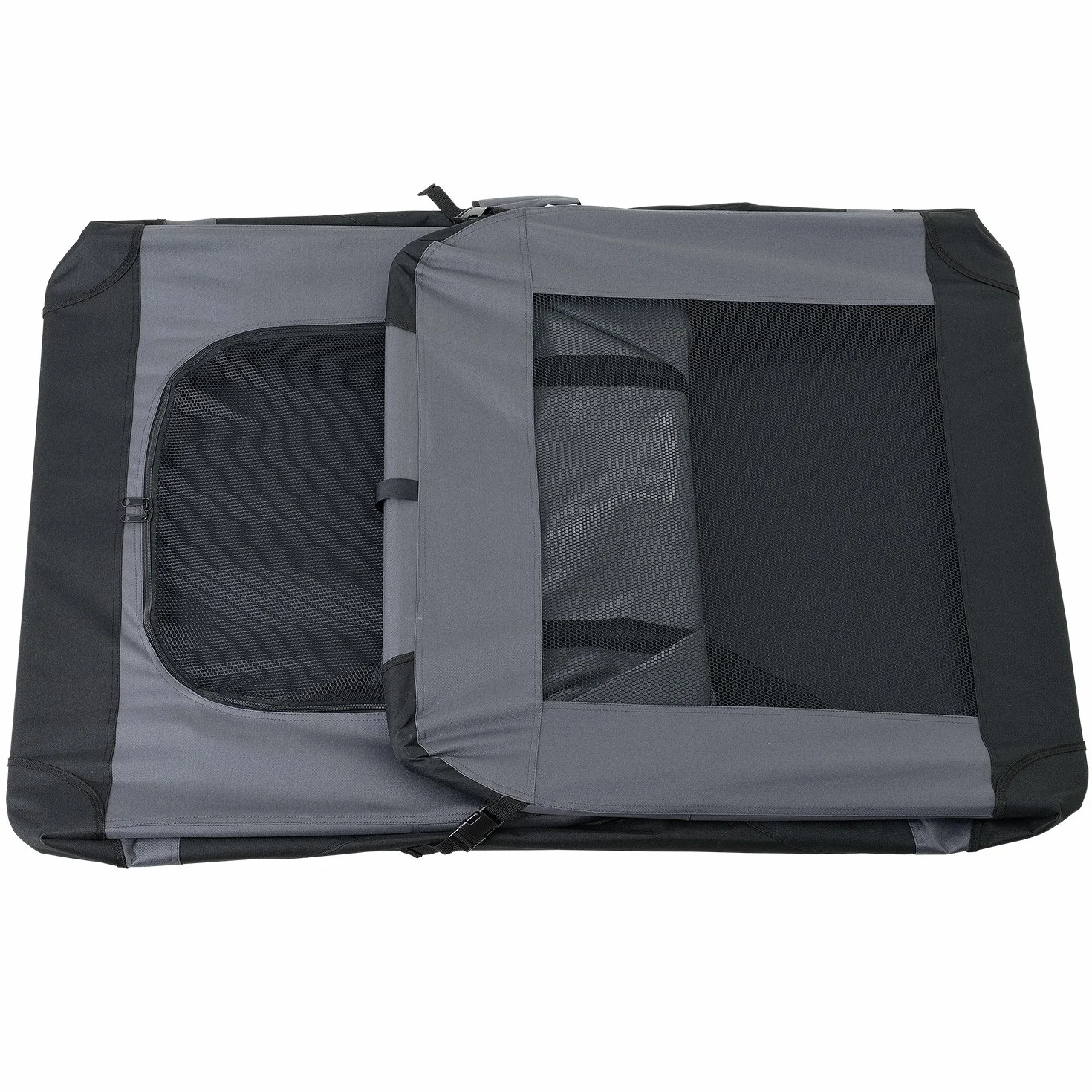 Transporter dla psów (szary - składany) Mis. 3XL