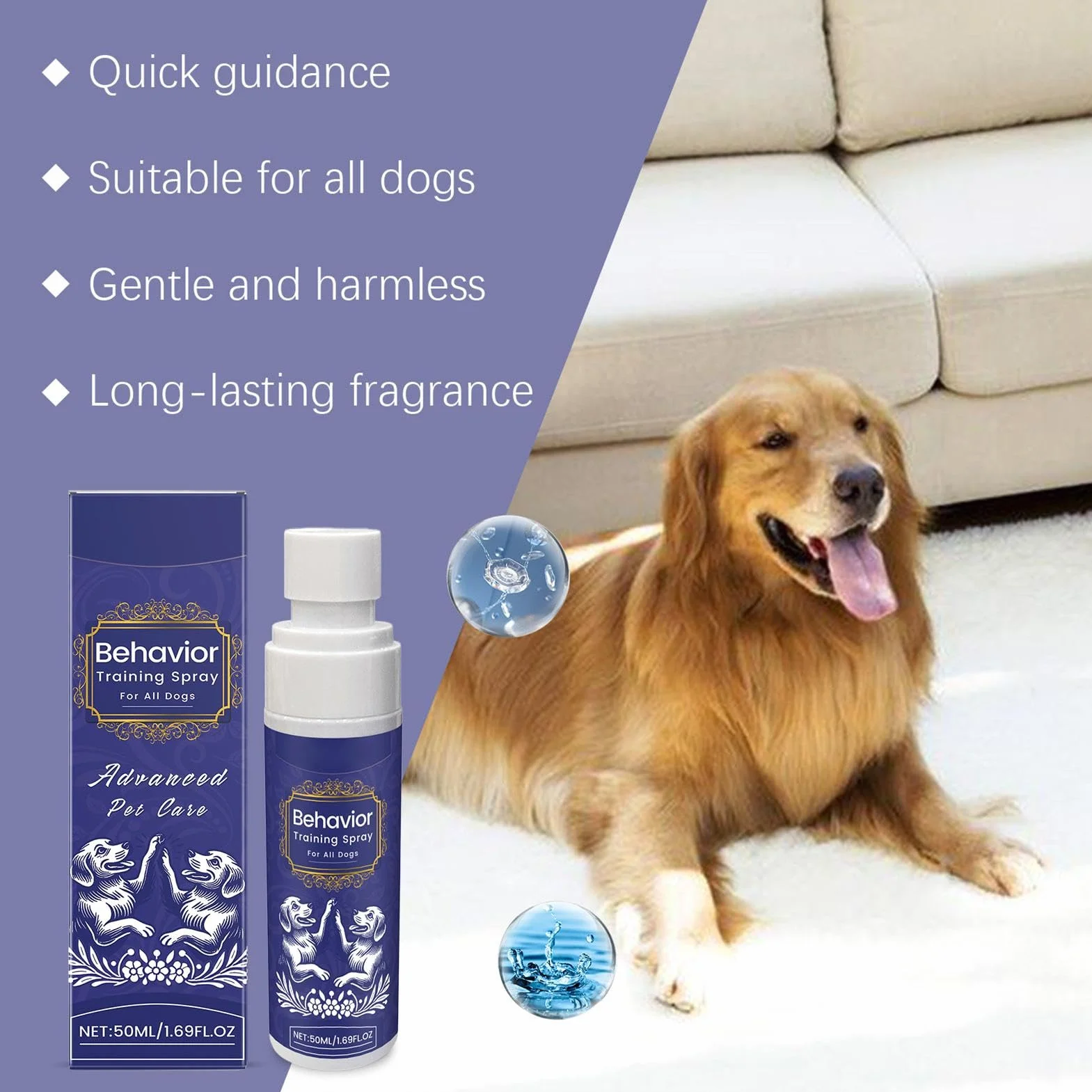 Dog Pee Training Spray, Puppy Potty Training Solution for Dogs