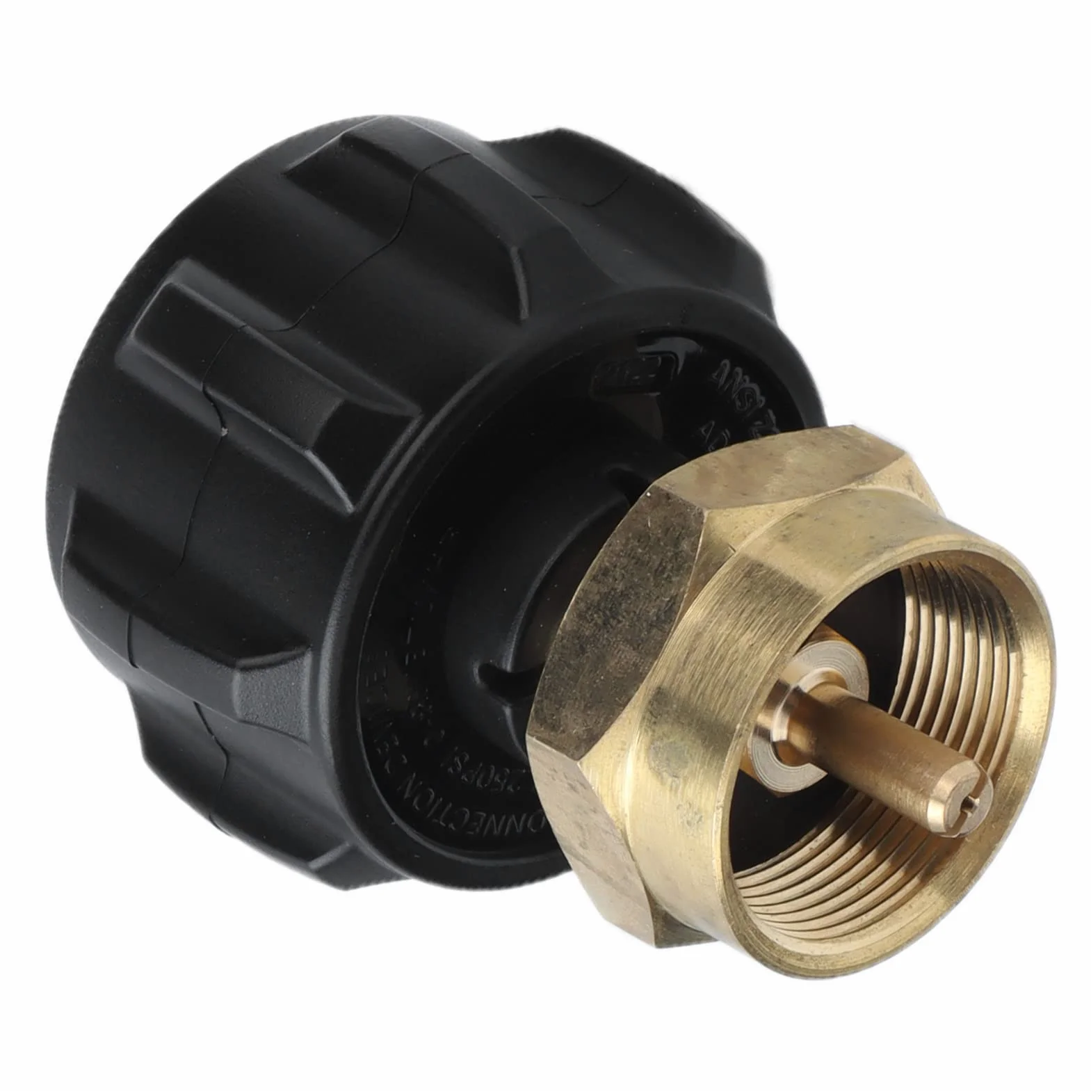 Zawór Regulatora Butli, Adapter do Napełniania Złączka Butli ze Zbiornikiem Zawór Regulatora Gazu z Propanem Akcesorium QCC1 POL 1 Lb Złącza Jednorazowego Użytku, Grilla
