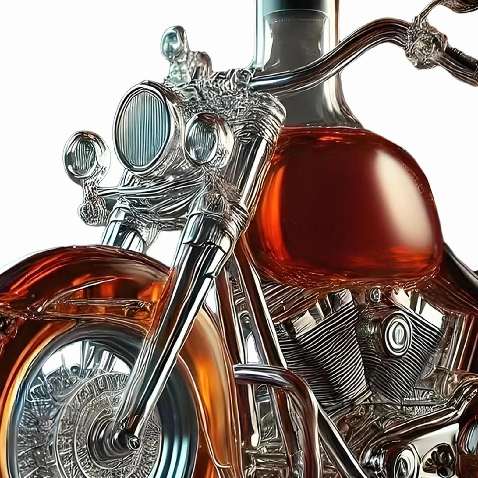 Motocyklowa karafka do whisky, szklana karafka do wina, oryginalna butelka na napoje, dla mężczyzn, tatusiów, miłośników motocykli, domu, kuchni, whisky, wódki, alkoholi, świąt