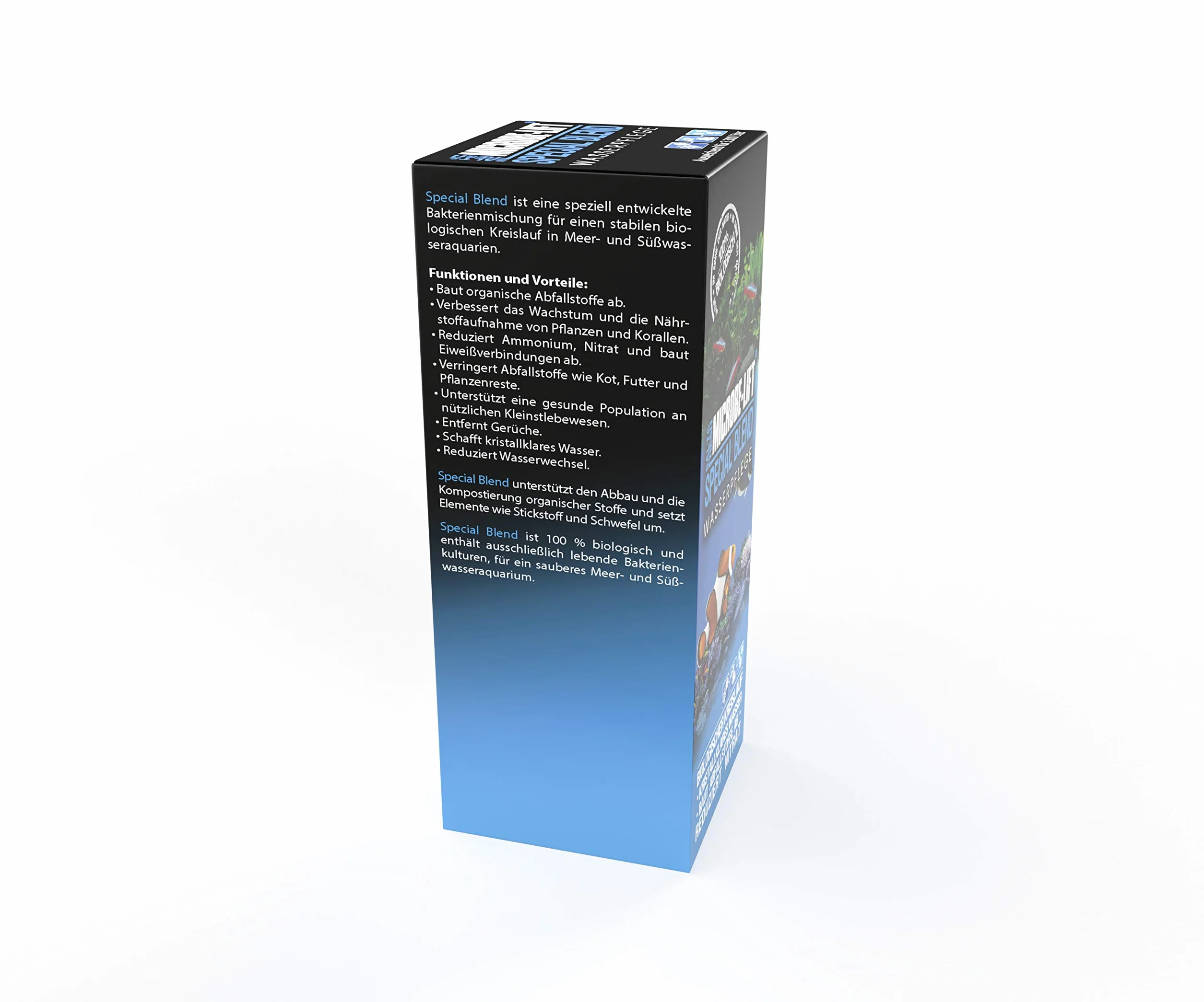 MICROBE-LIFT Special Blend – wysoce aktywne bakterie do akwarium słodkiej i morskiej, 251 ml
