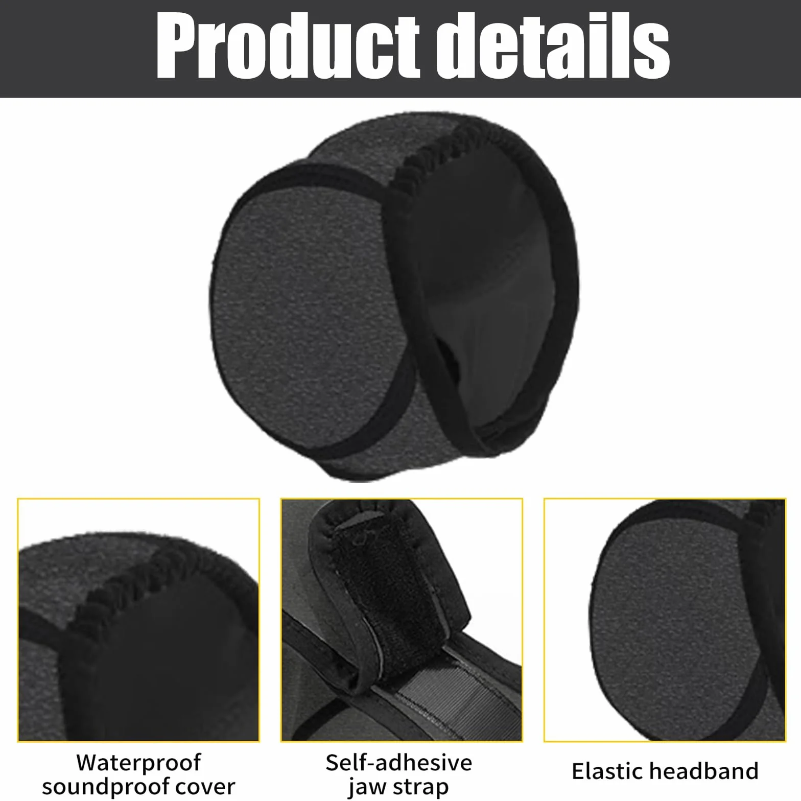 Ochraniacze na uszy dla psa wodoodporne regulowane ochrona przed hałasem