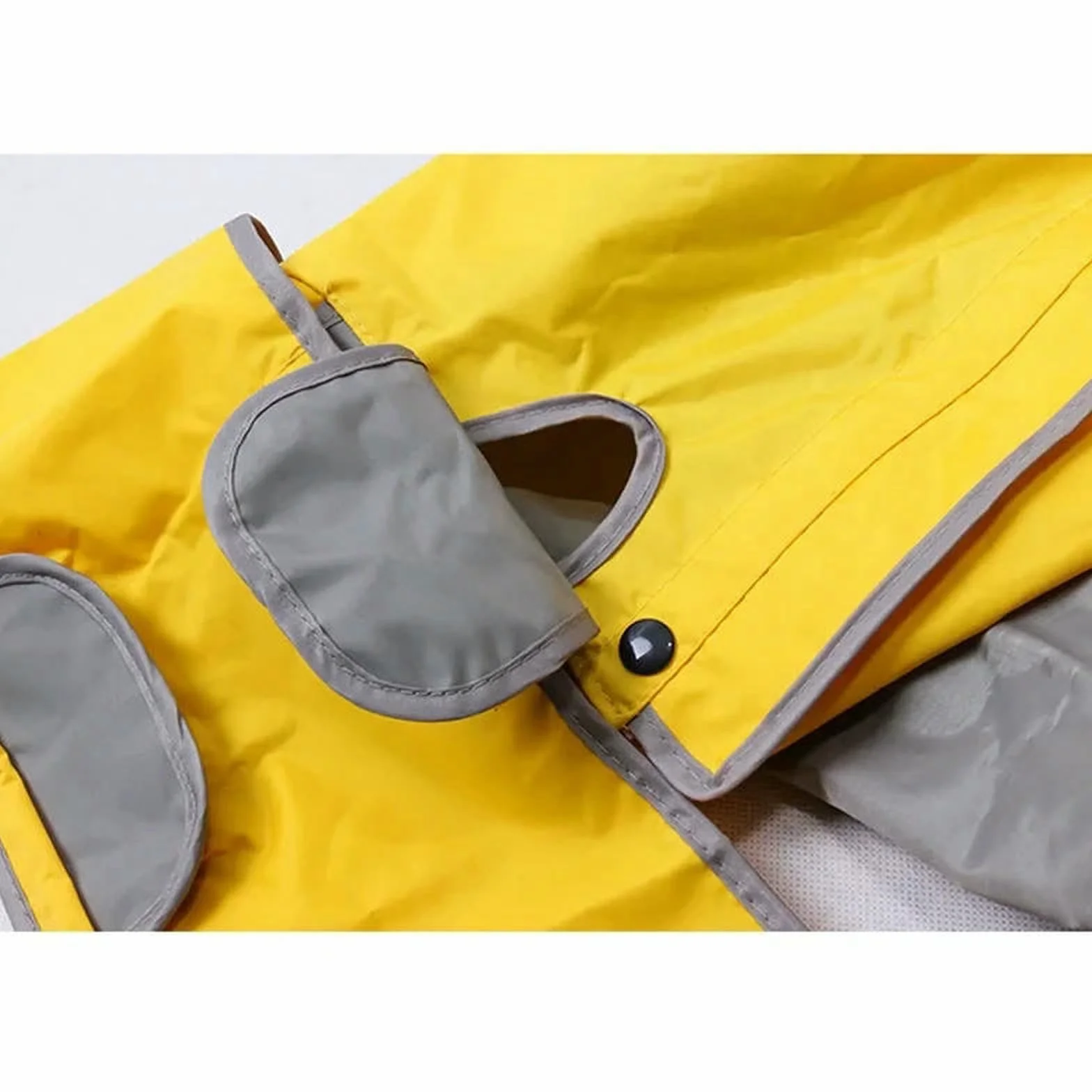 Poncho Duże psy przeciwdeszczowe ubrania dla szczeniąt średni pies wodoodporna kurtka z kapturem z czterema rogami Poncho Pet Raincoat-f-30