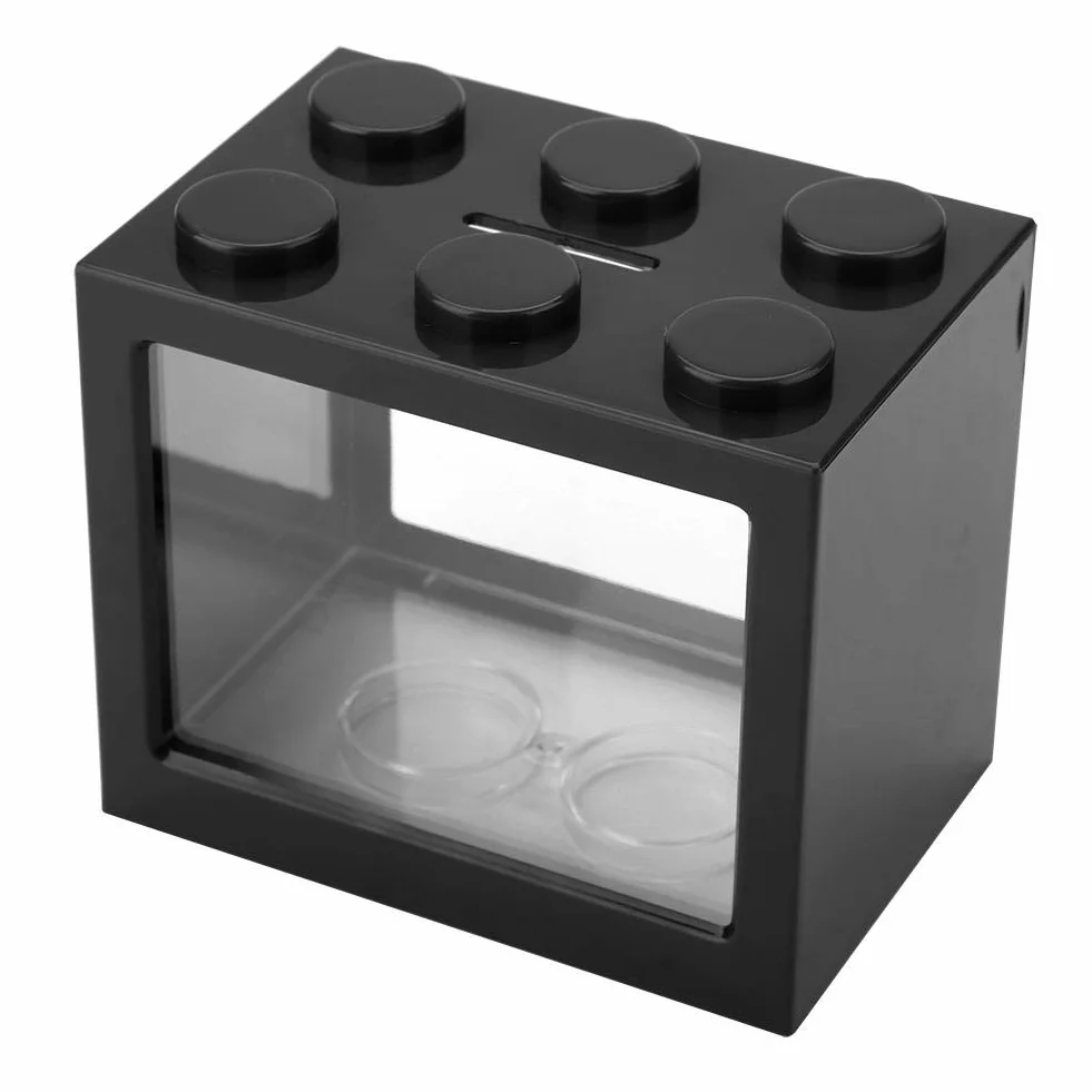 Akwarium Mini LED, Trwałe tworzywo sztuczne Z lampą LED USB Pudełko akwariowe Biurowy stolik do herbaty Dekoracyjny (# 2)