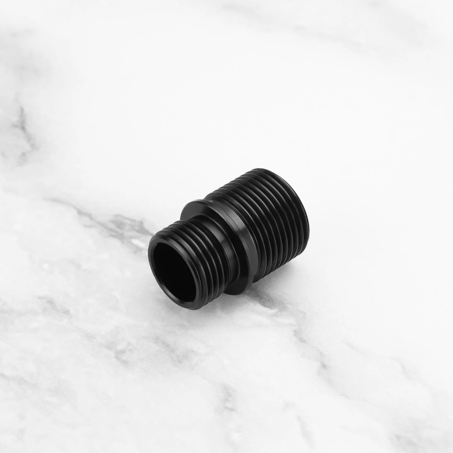 2 szt. tuleja adaptera przeciwzębnego 12 mm CCW męski na 14 mm CCW męski konwerter gwintu akcesoria zewnętrzny adapter rurowy