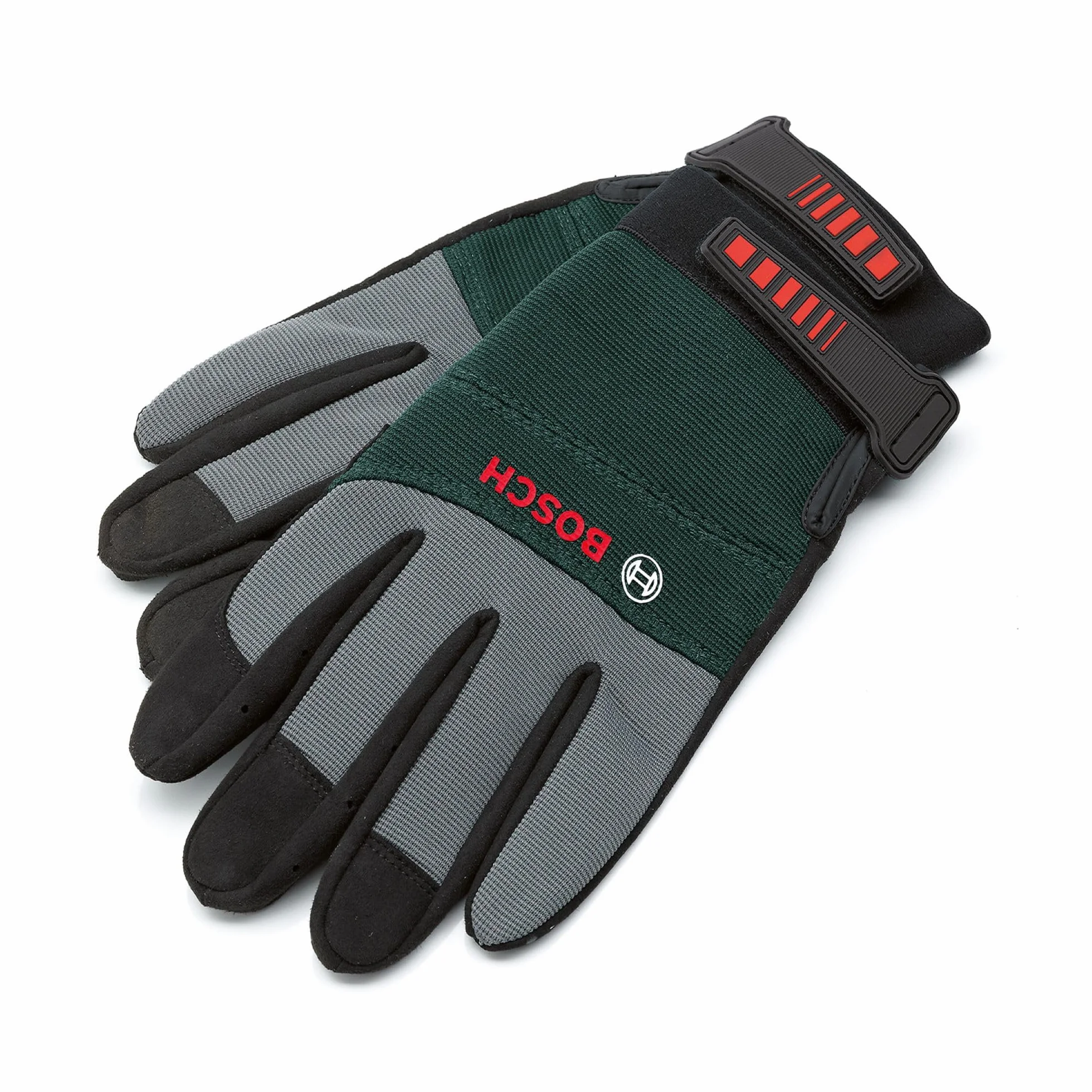 Bosch Home And Garden F016800314 Rękawice, Zielony/Szary, Taille : XL