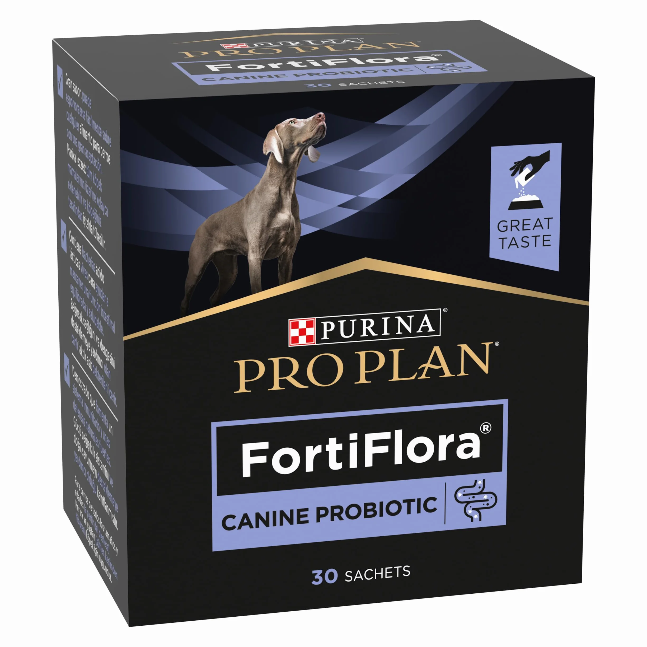 PURINA PRO PLAN Psi FortiFlora - Probiotyczny suplement dla psów pudełko 30 torebek