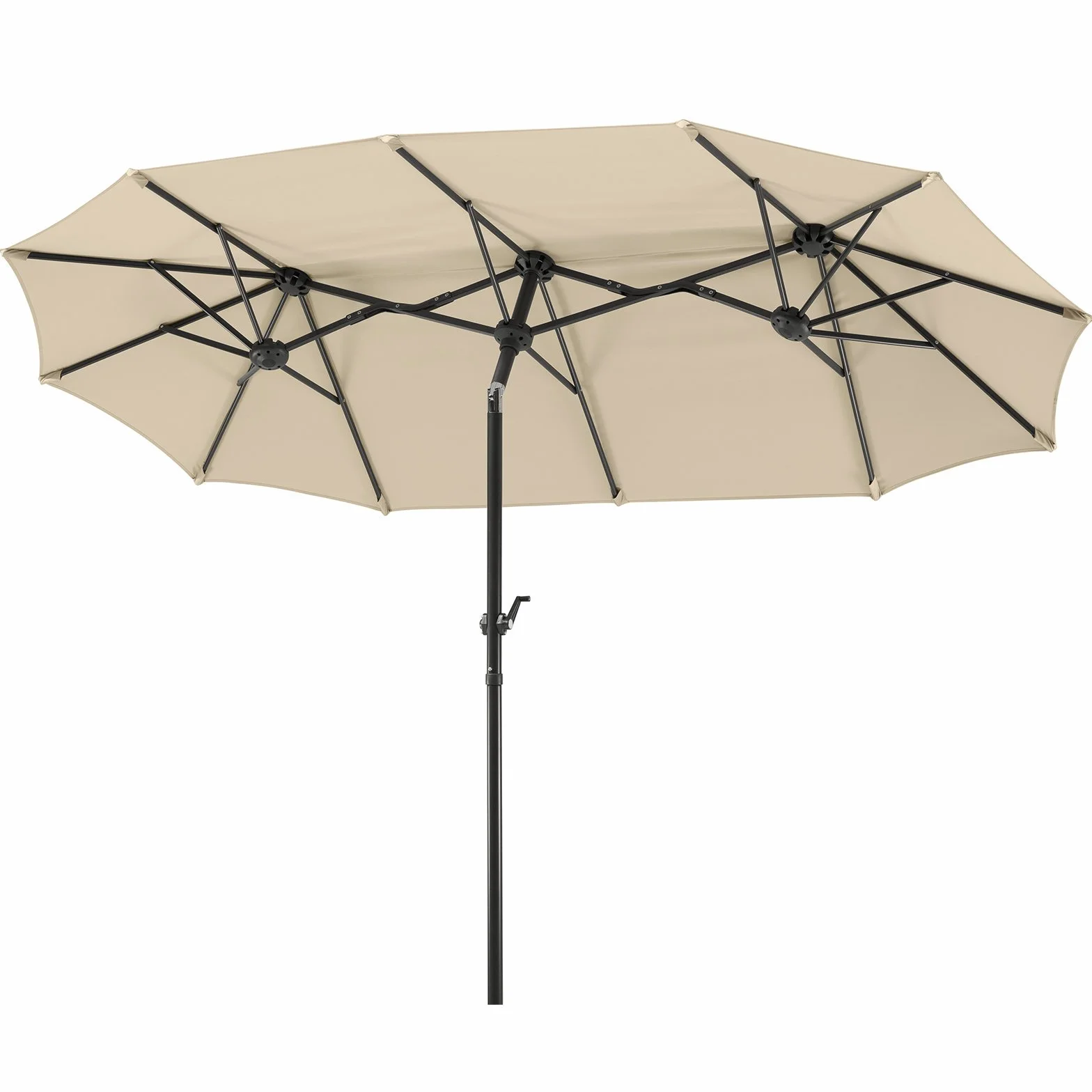 Schneider 746-02 parasol Salerno prostokątny, naturalny, 300 x 150 cm