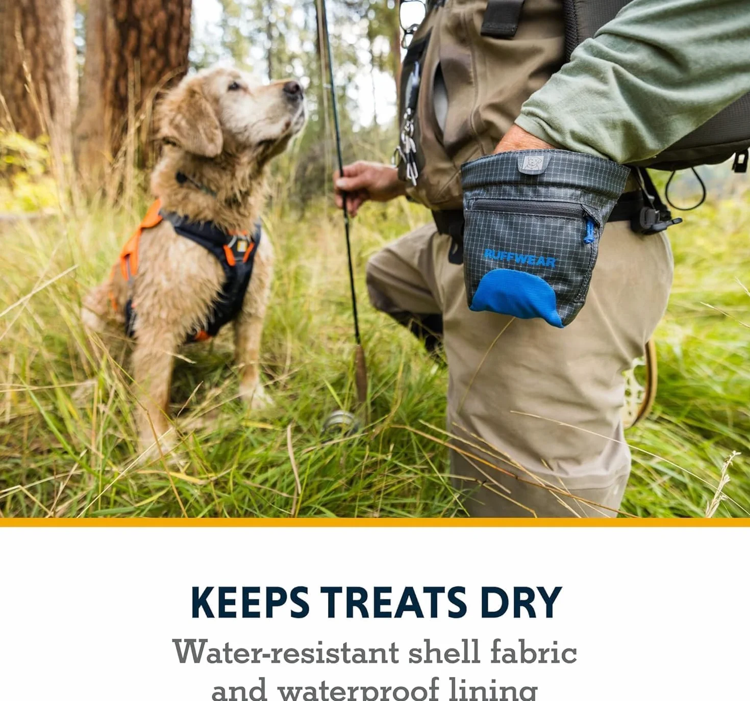 RUFFWEAR Treat Trader, Brązowy niedźwiedź, 6 x 5.3 x 4.9 inches, Sportowy/swobodny