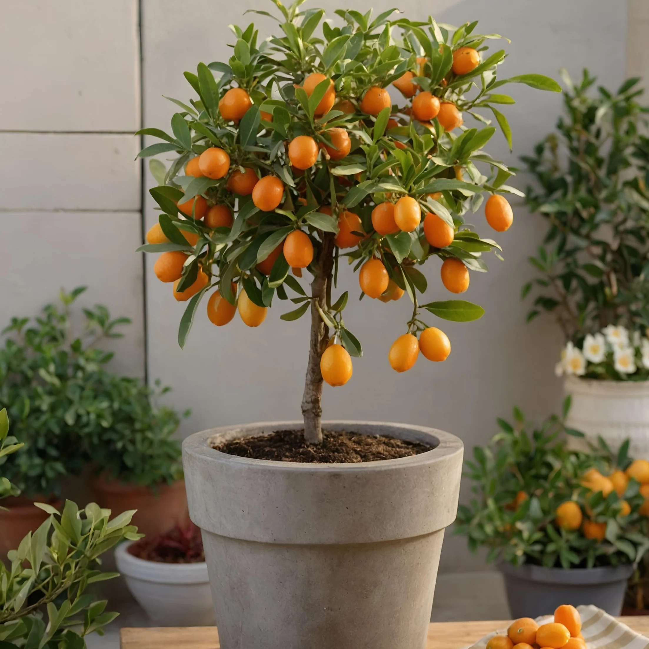 Plant in a Box - Zestaw 3 Drzewek Cytrusowych - Cytryna, pomarańcza, limonka - Rośliny Owocowe - Doniczka 9cm - Wysokość 25-40cm