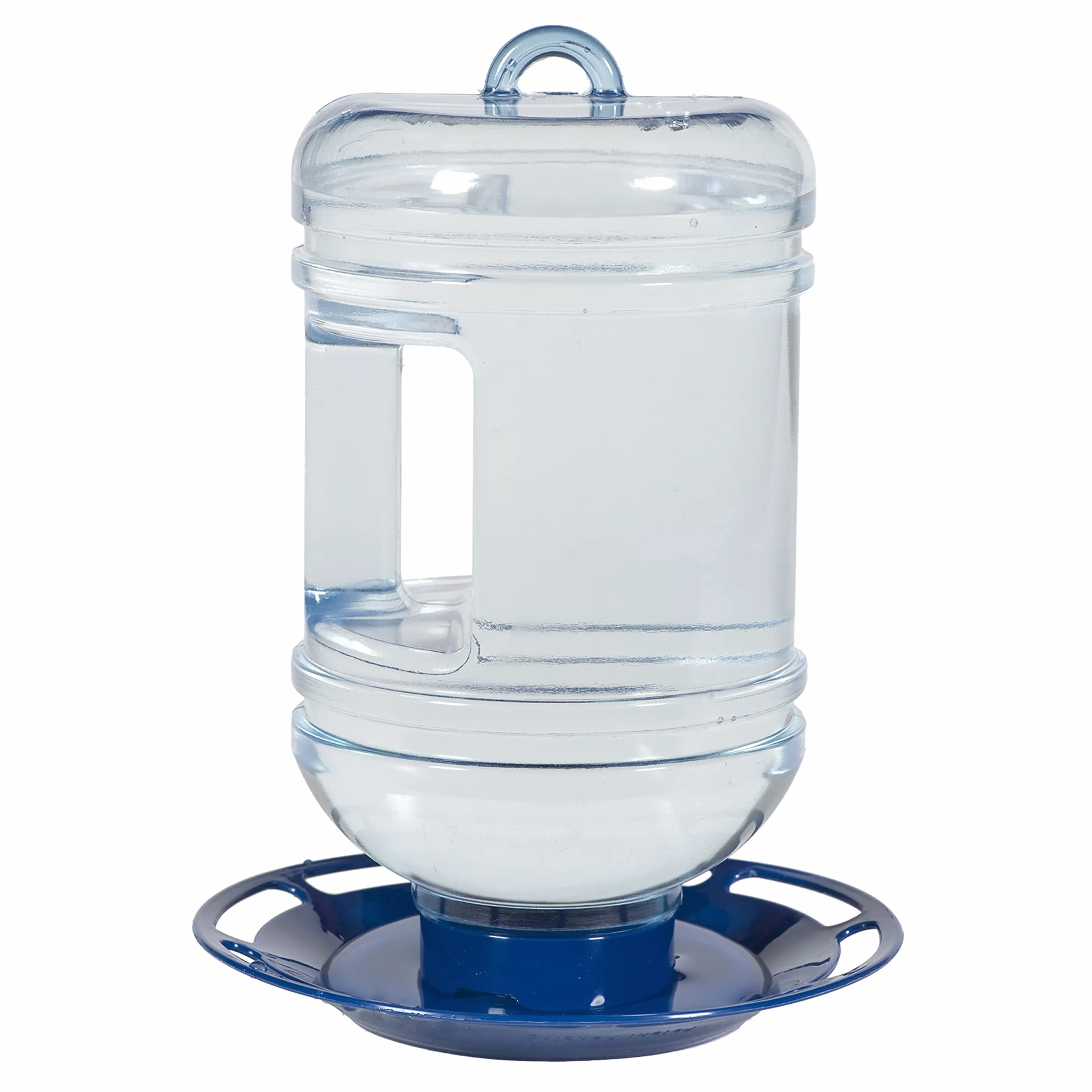 Perky-Pet 780 Zewnętrzne wiszące poidełko dla ptaków, niebieski, 1,4 l