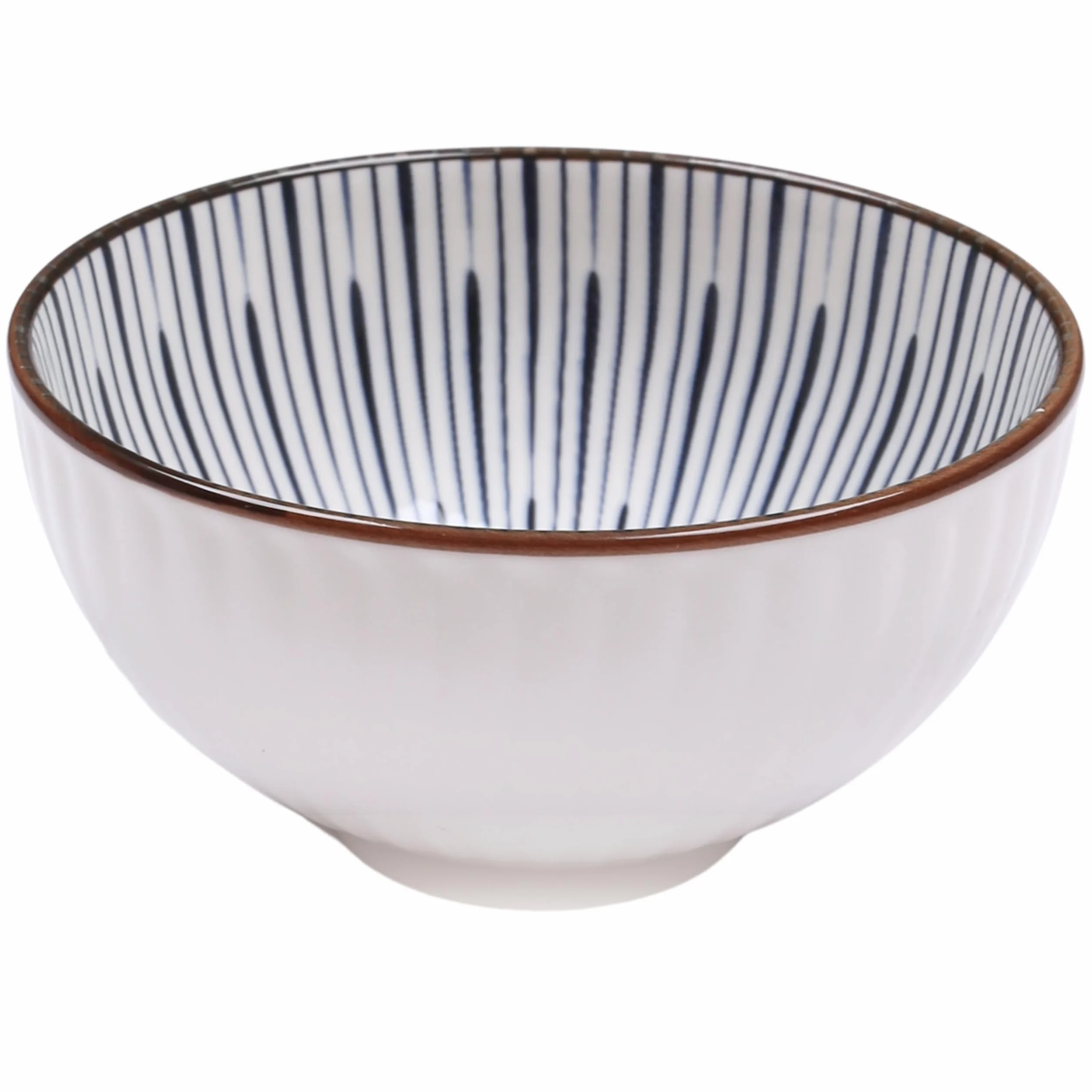 Czarka japońska, ceramiczna miseczka Chawan do parzenia herbaty matcha - niebieska 280 ml (A)