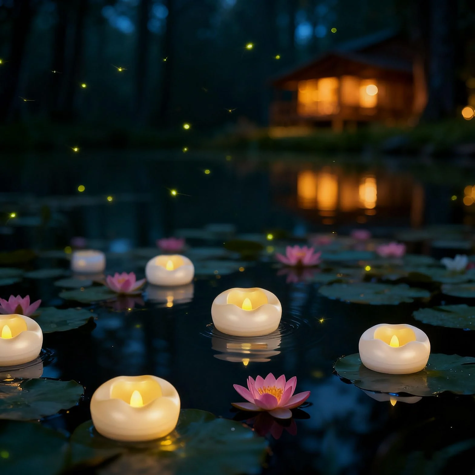 12 sztuk pływających świec LED, pływające świece białe, bezpłomieniowe pływające świeczki typu tealight, zasilane bateriami, świece wodne do basenów, dekoracja ślubna, wazony, dekoracja