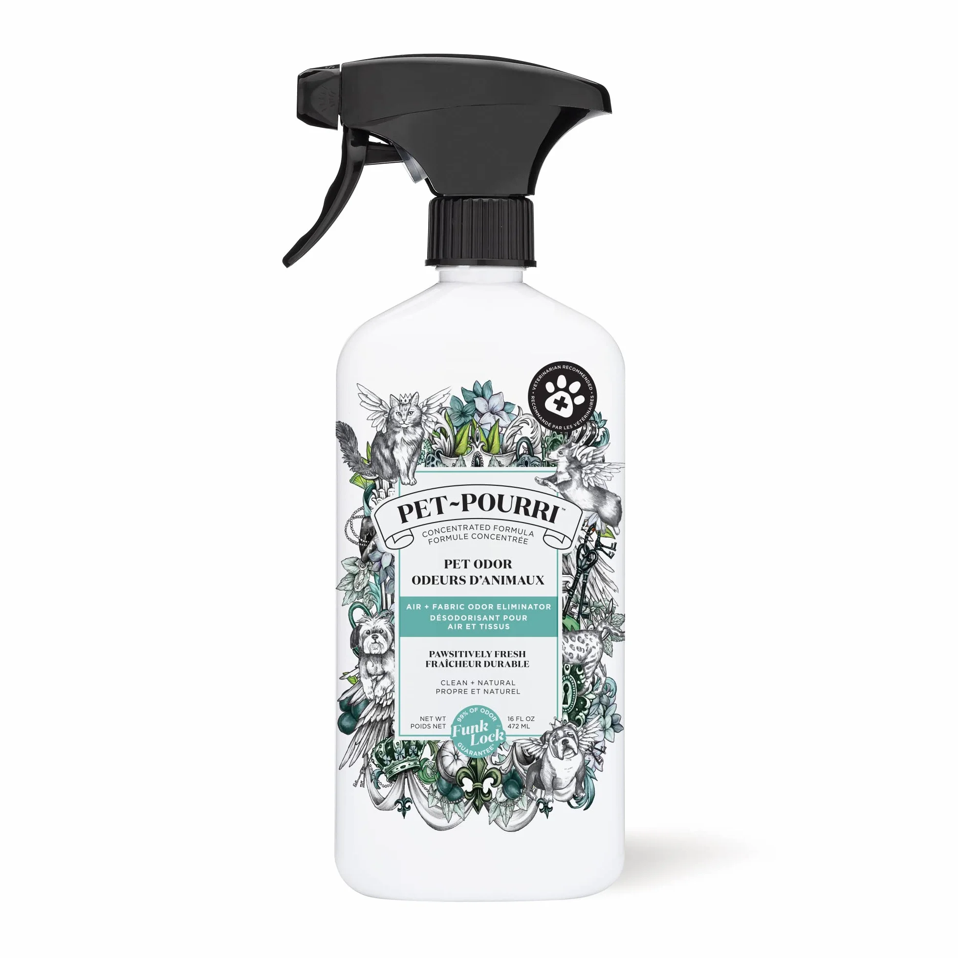 Pet-Pourri Pet Odor Pawsitively Fresh 473 ml
