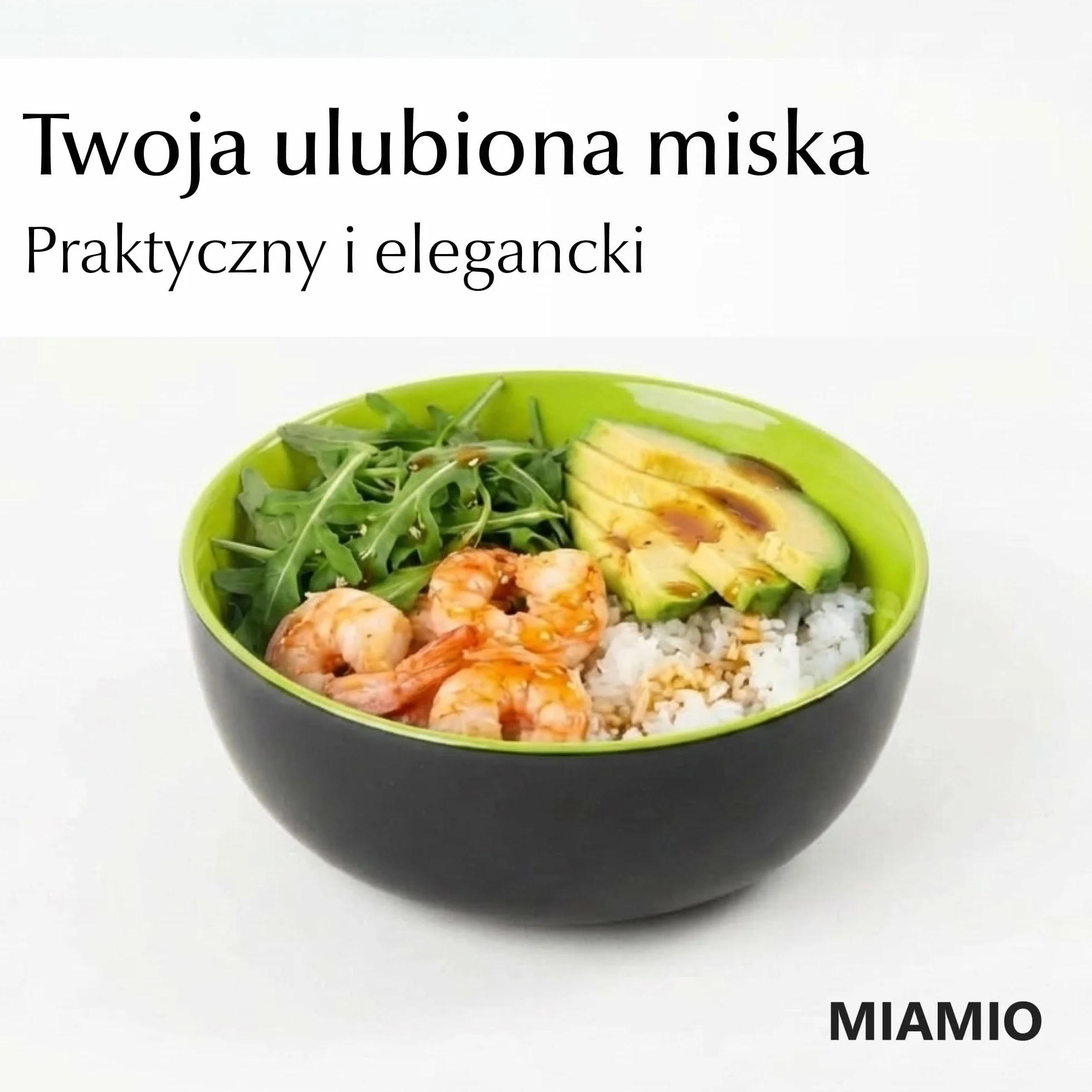 MIAMIO - zestaw misek kamionkowych 6 x 500 ml, czarne zewnątrz, kolorowe wewnątrz - Kolekcja Le Papillon (Mieszane)