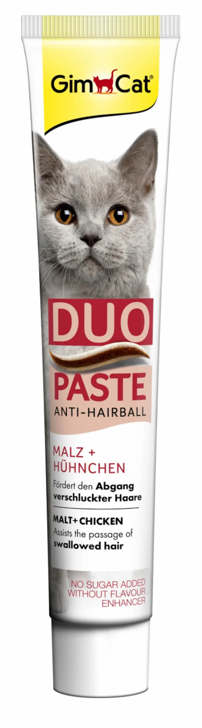 GimCat Duo Anti-Hairball pasta ze słodem i kurczakiem 50 g dla kotów