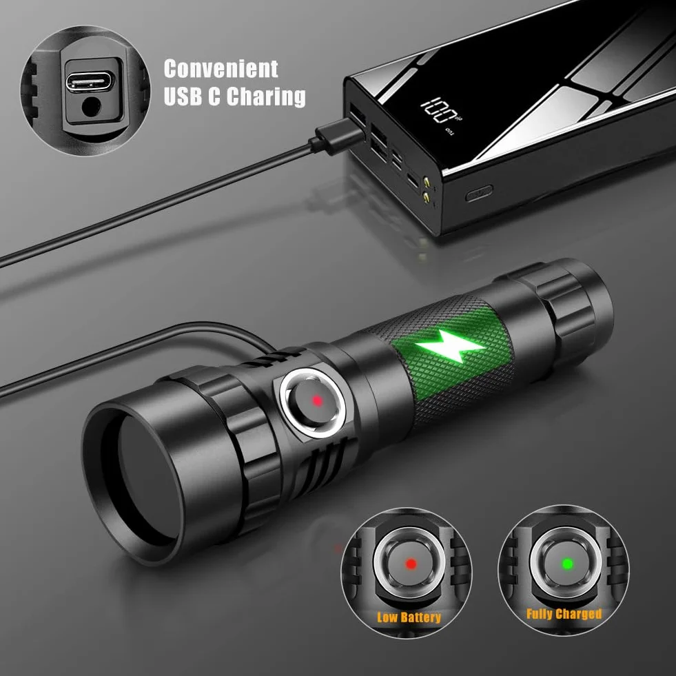 KEENZO 501BPRO UV 365 nm latarka LED ultrafioletowa do wykrywania plam