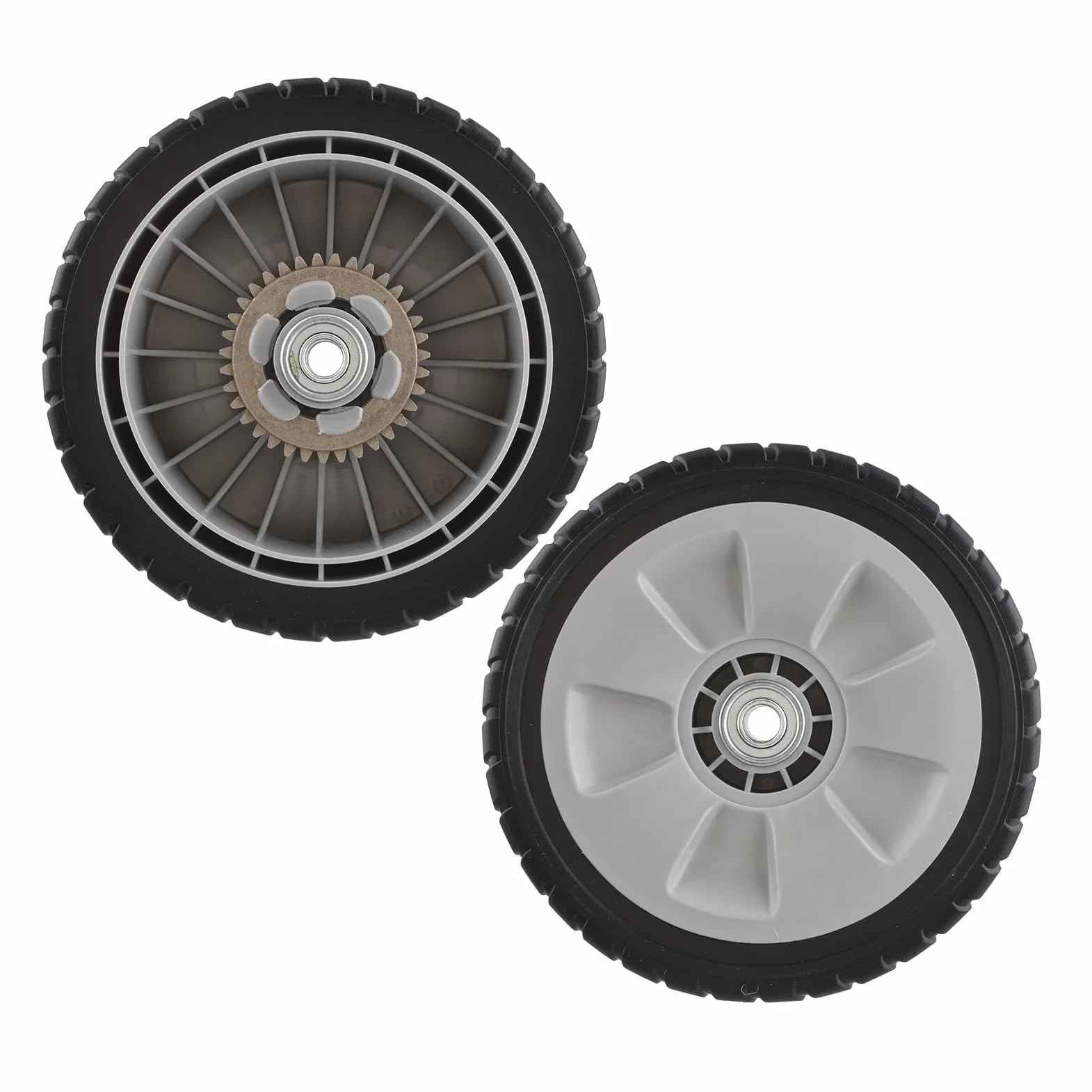 2 sztuki 20-centymetrowe tylne koła do kosiarki z przekładnią dla Honda 42710-VE2-M01ZE 42710-VE2-M02ZE HRR216K6