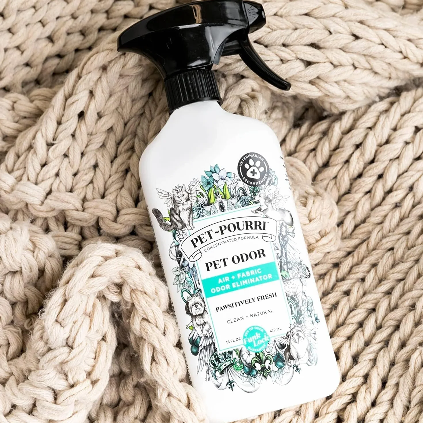 Pet-Pourri Pet Odor Pawsitively Fresh 473 ml