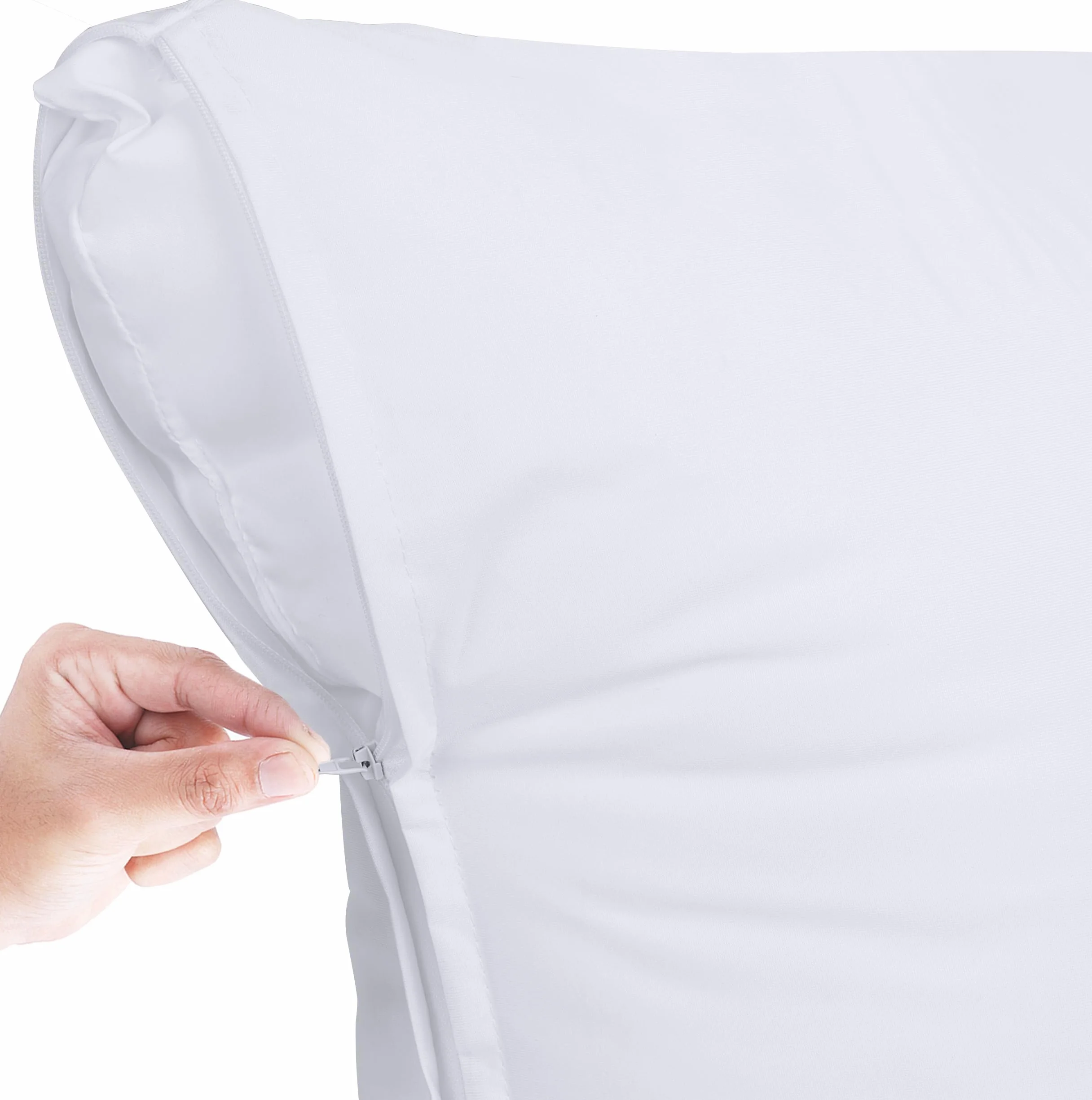 Utopia Bedding Wodoodporne Poszewki Na Poduszki 50 x 80 cm - Zestaw 4 - Ochraniacze Na Poduszki Z Zamkiem - Poszewka Na Poduszkę Przeciw Insektom i Roztoczom