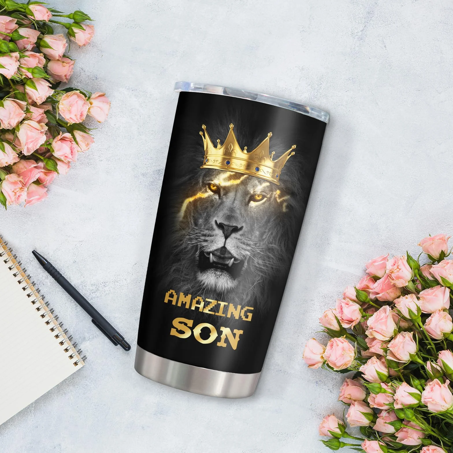 Muilzon To My Son Gifts kubki do kawy 590 ml - prezenty dla syna od mamy / taty kubek do kawy - prezenty dla dorosłego syna kubek - prezenty dla syna od matki / ojca - pomysły na prezent urodzinowy na