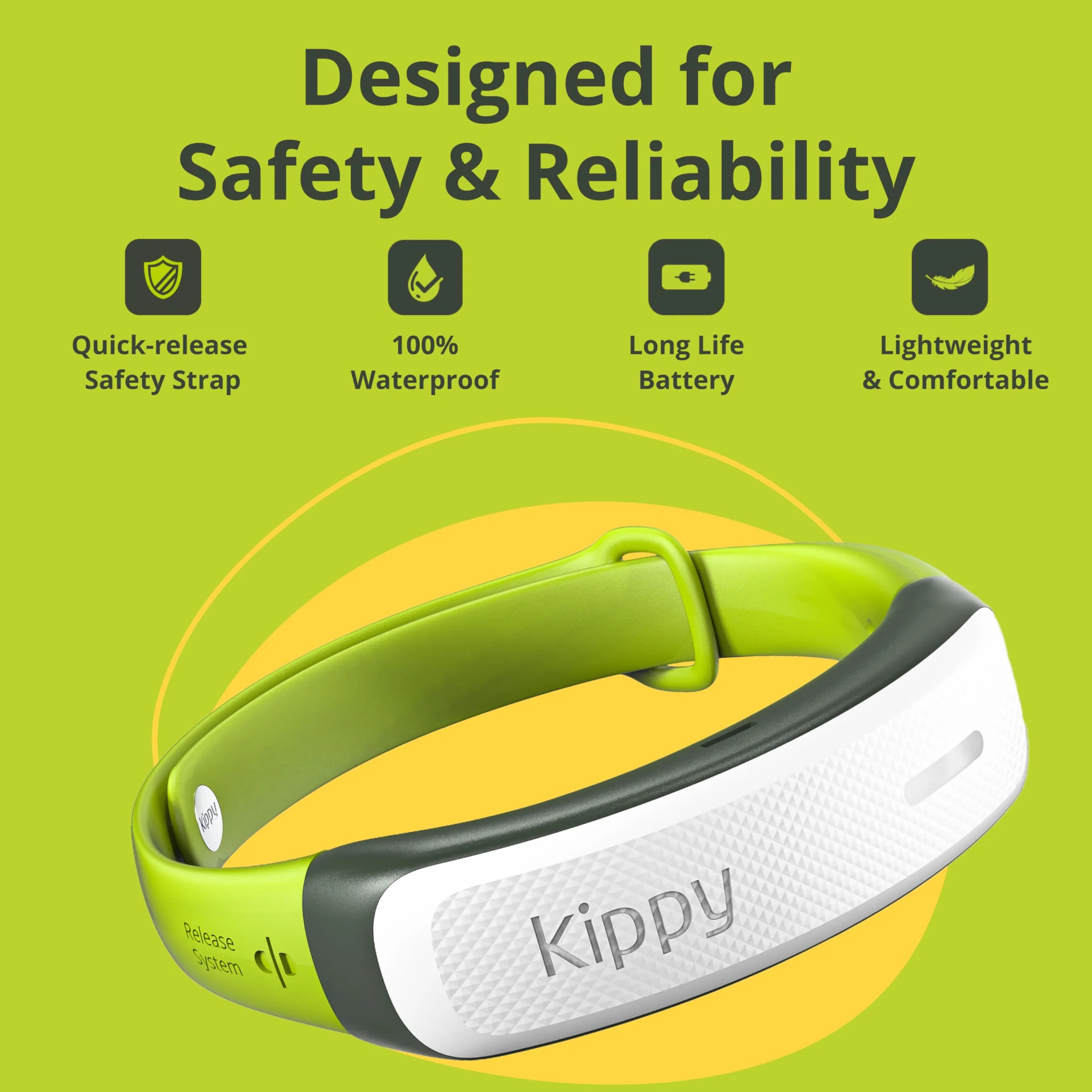 Kippy CAT GPS dla kotów z obrożą lokalizator monitor zdrowia i aktywności antydławieniowy alerty wirtualne granice