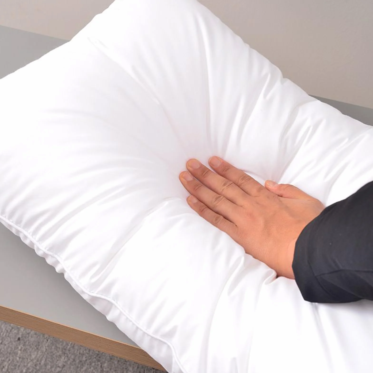 Poduszki przeciw chrapaniu, miękkie, pralne w maszynie, podparcie grzbietu średniej wielkości, łatwe w użyciu, bawełniane, komfortowe, ergonomiczny zestaw poduszek do spania