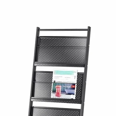 Nowoczesny Wolnostojący Stojak Na Czasopisma, Gazety, Informacje, Metalowy Mobilny Stojak Reklamowy, Łatwy W Przenoszeniu, Stojący Na Podłodze Stojak Na Czasopisma