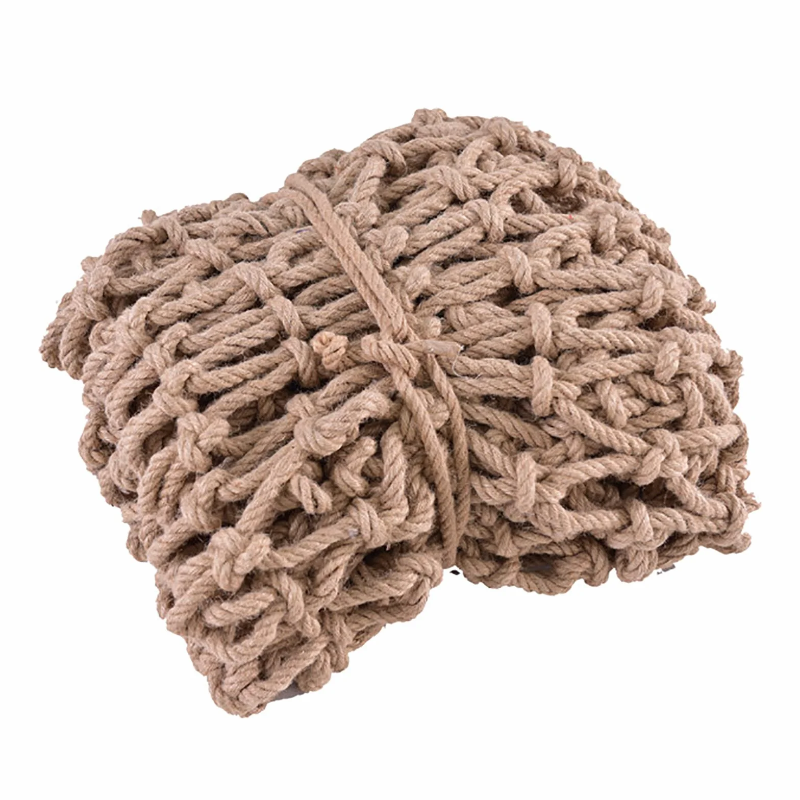 AMAKAA Ręcznie tkana siatka zabezpieczająca 10 cm x 6 mm 1 x 2 m