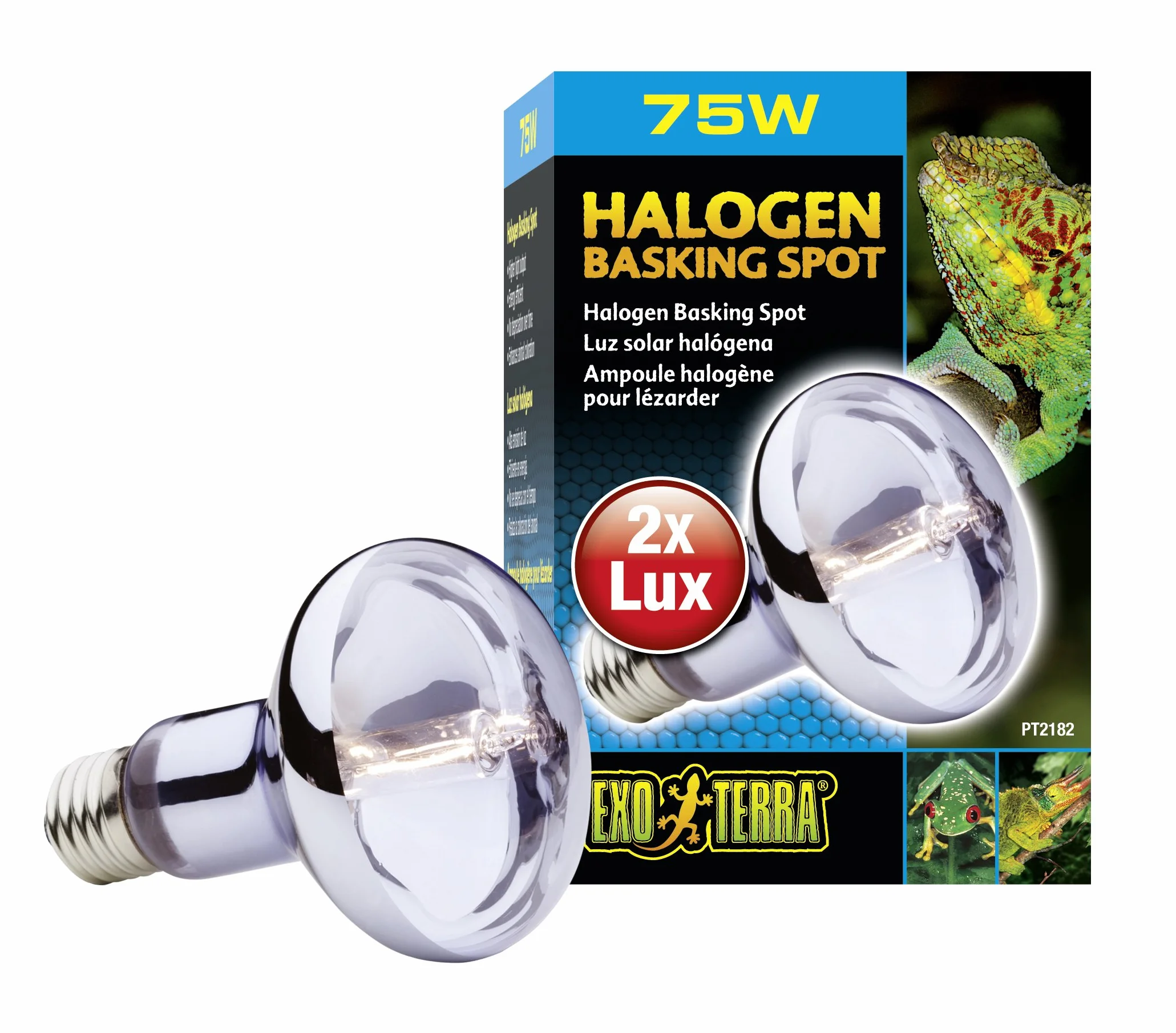 Exo Terra Halogen Basking Spot lampa dzienna 75 W
