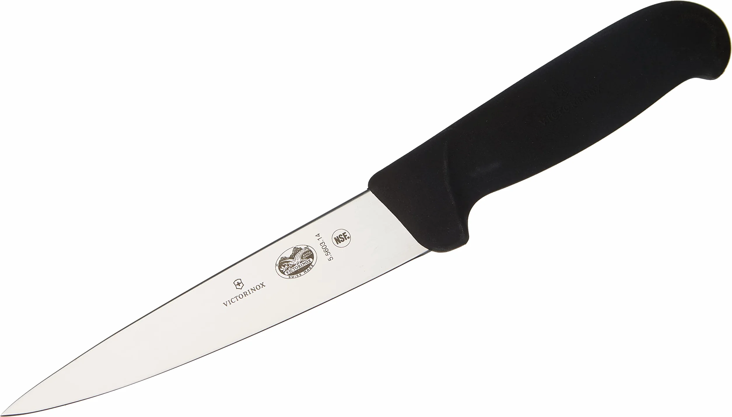 Victorinox Fibrox nóż szefa kuchni, bardzo ostre ostrze, stal nierdzewna, nadaje się do mycia w zmywarce, Swissmade