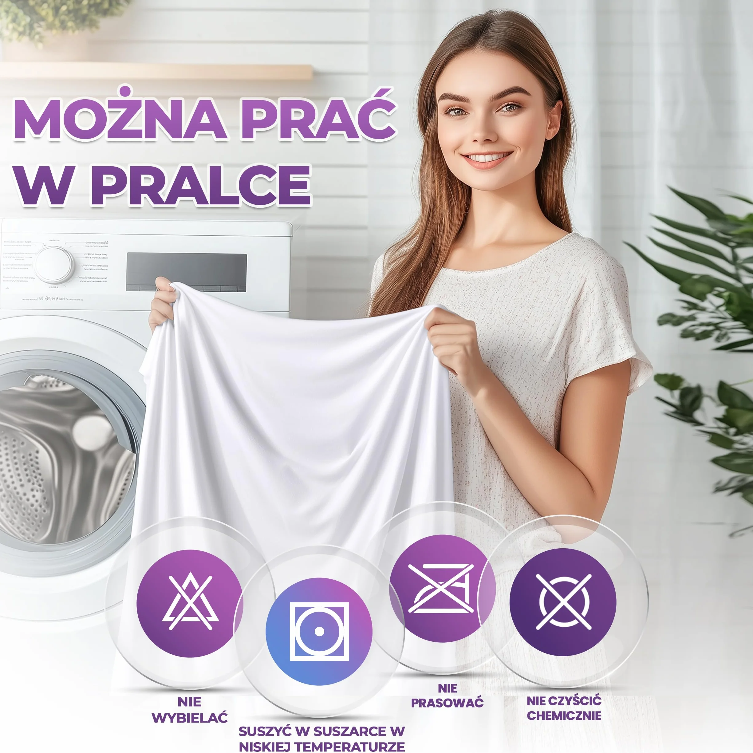 Utopia Bedding Pokrowiec na Materac Wodoodporny z Zamkiem Błyskawicznym, Certyfikat Oeko-TEX, Ochraniacz na Materac (biały, 160 x 200 x 20)
