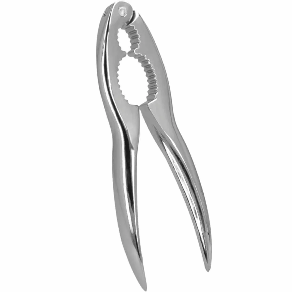 Metaltex Dziadek do orzechów Krokki z aluminium, srebrny, 1,9 x 6,8 x 22,5 cm