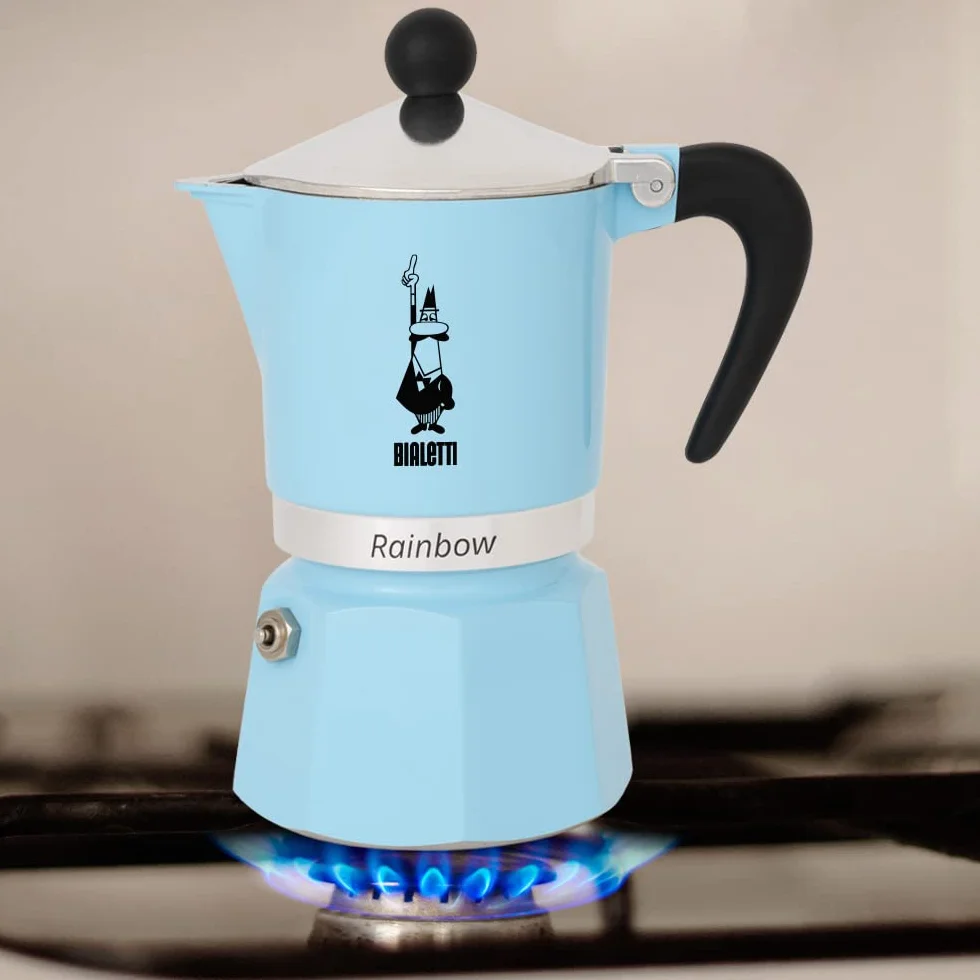 Bialetti Rainbow Kawiarka, Niebieski
