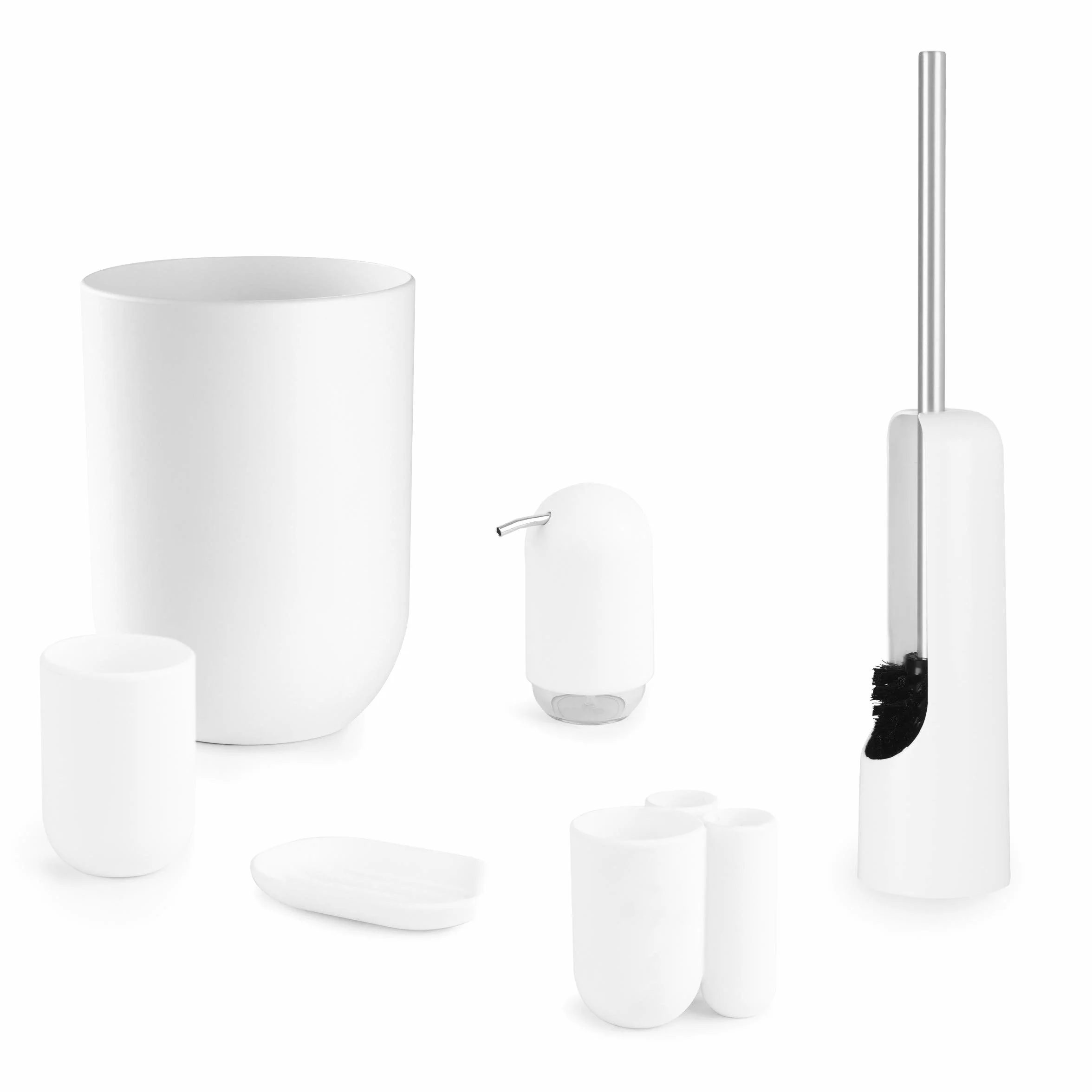 Umbra Touch Kosz na Śmieci, Biały, 6 L