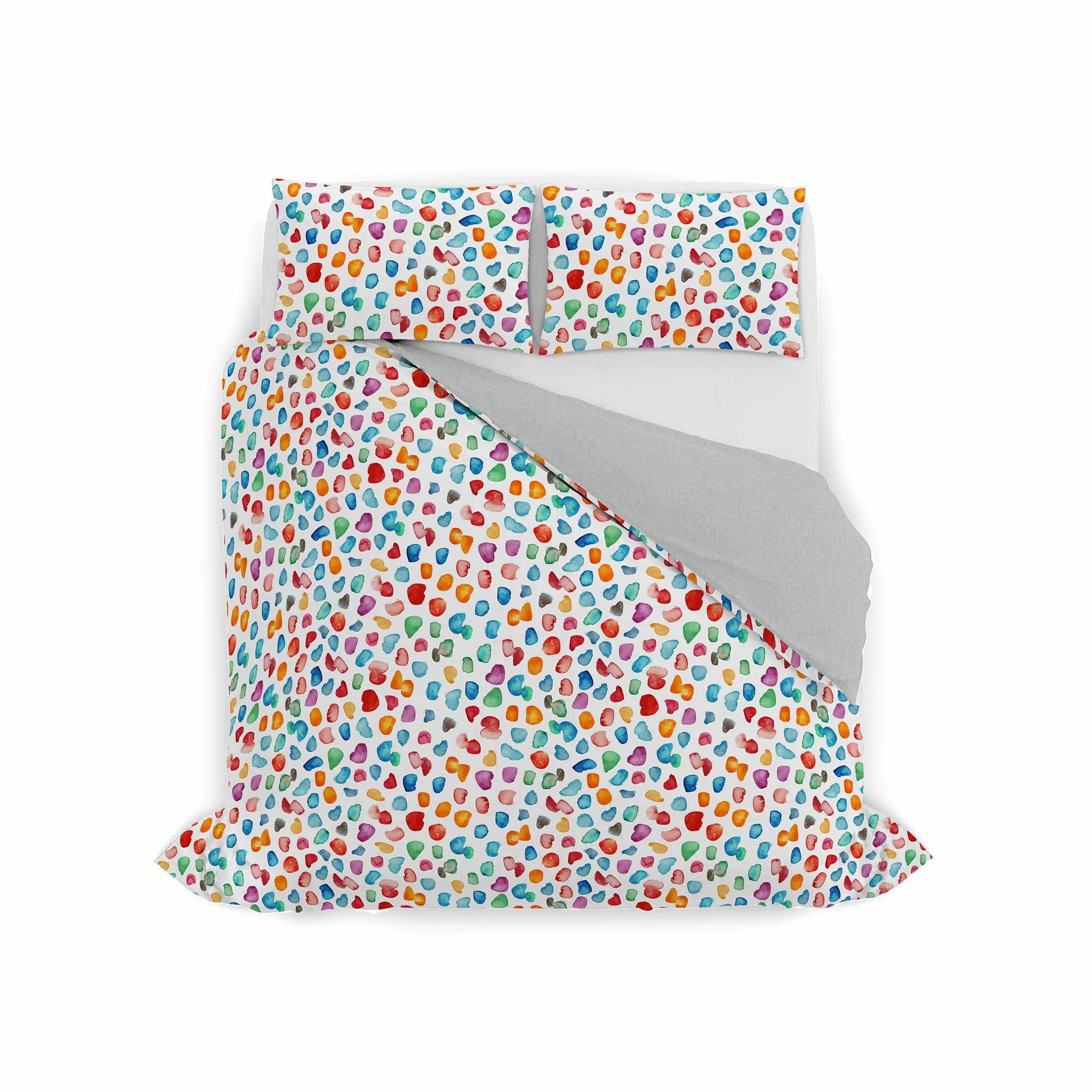 Italian Bed Linen CP-WT-01-2P poszewka na kołdrę Parure z nadrukiem cyfrowym, WT-01, podwójna