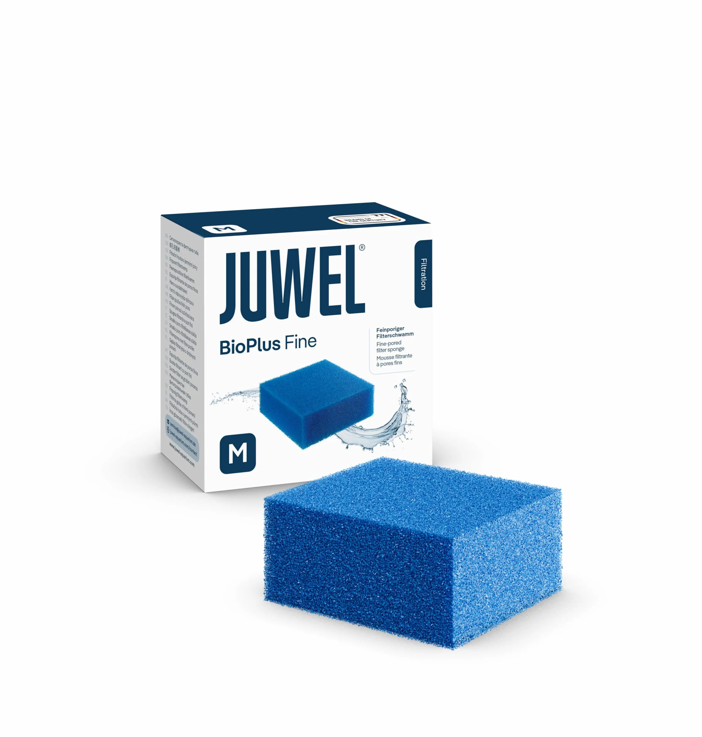 Juwel Aquarium JU88051NET Gąbka do Filtrowania, M/3.0/Compact, Niebieski