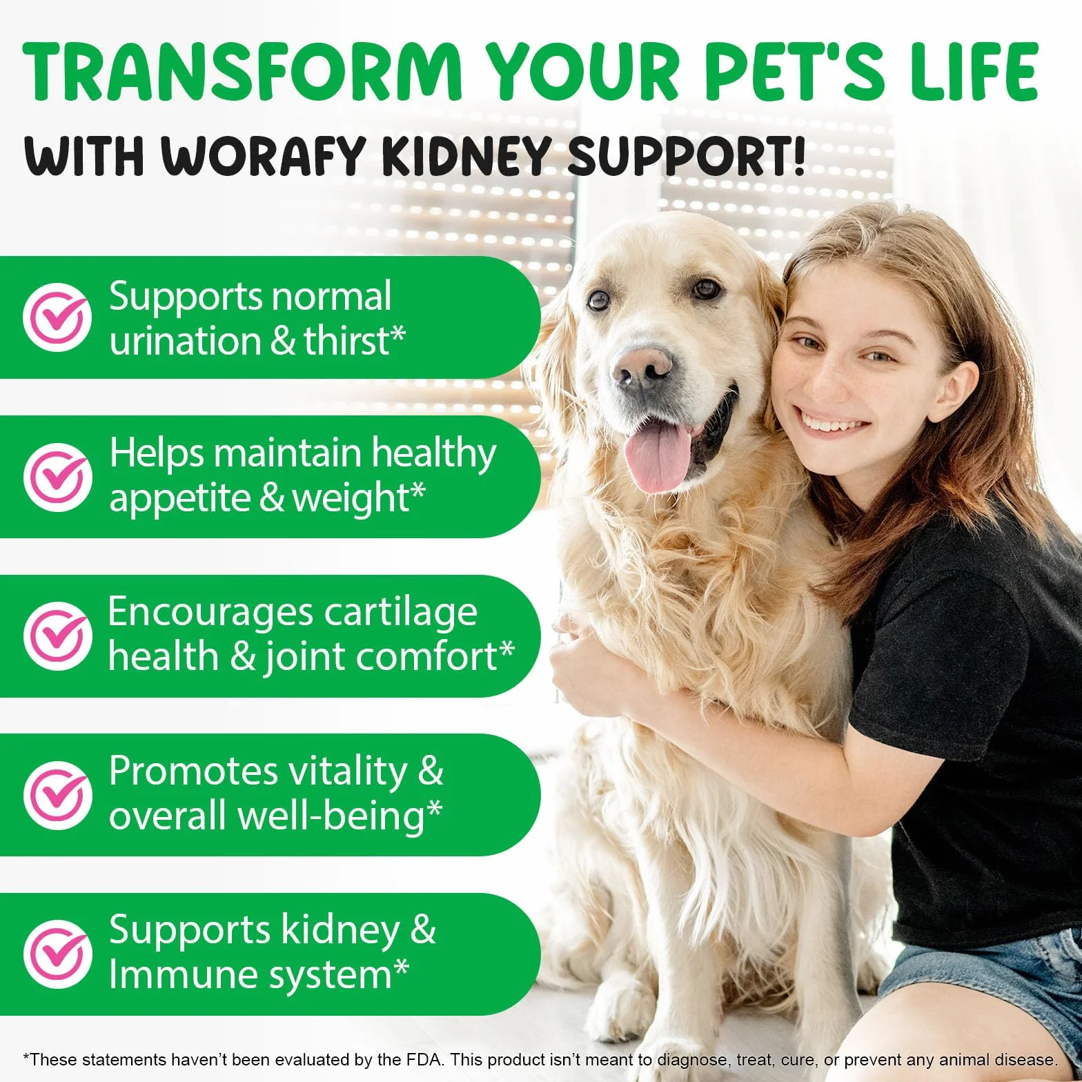 Pies Kidney Support Drops, 100% naturalne leczenie dróg moczowych dla psów, 60 ml, wspomaga czynność nerek