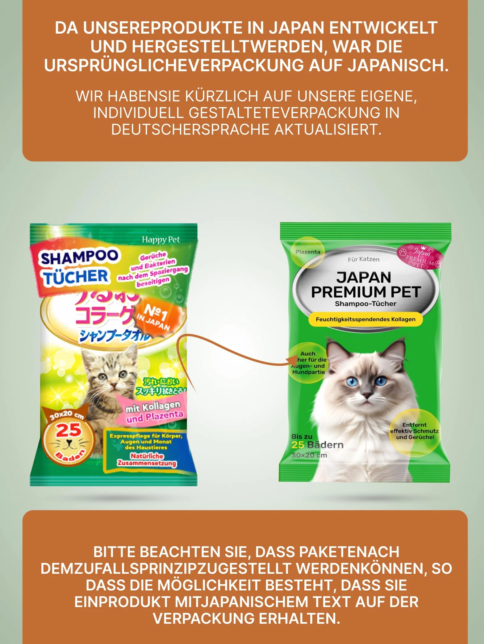 No Rinse Cat Shampoo Towel | Chusteczki do pielęgnacji, które działają jak suchy szampon dla kotów, czyszczenie i dezodoryzacja na bazie roślin, chusteczki dla zwierząt domowych z