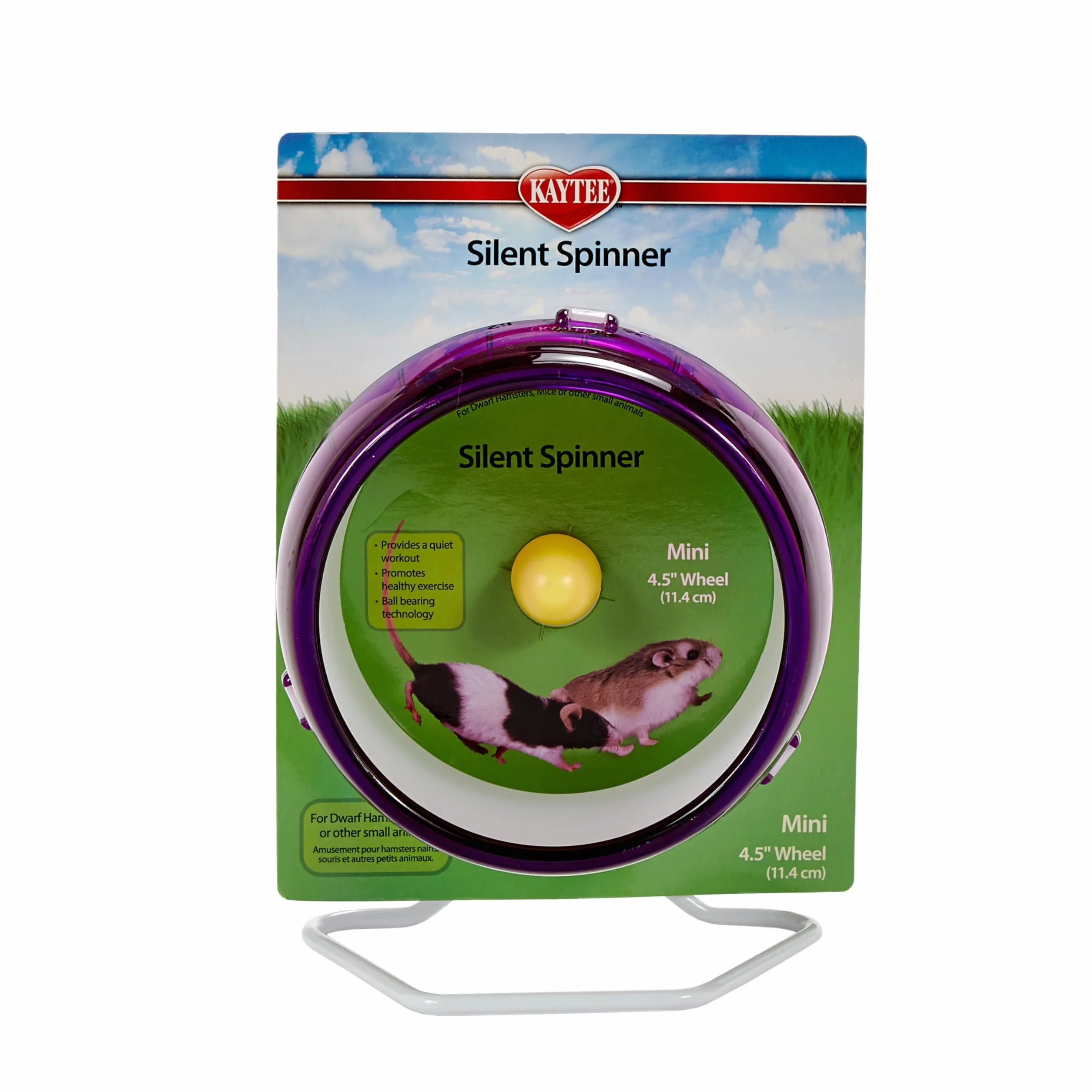 Kaytee Spinner mini kółko do ćwiczeń 10 cm dla chomików karłowatych myszy